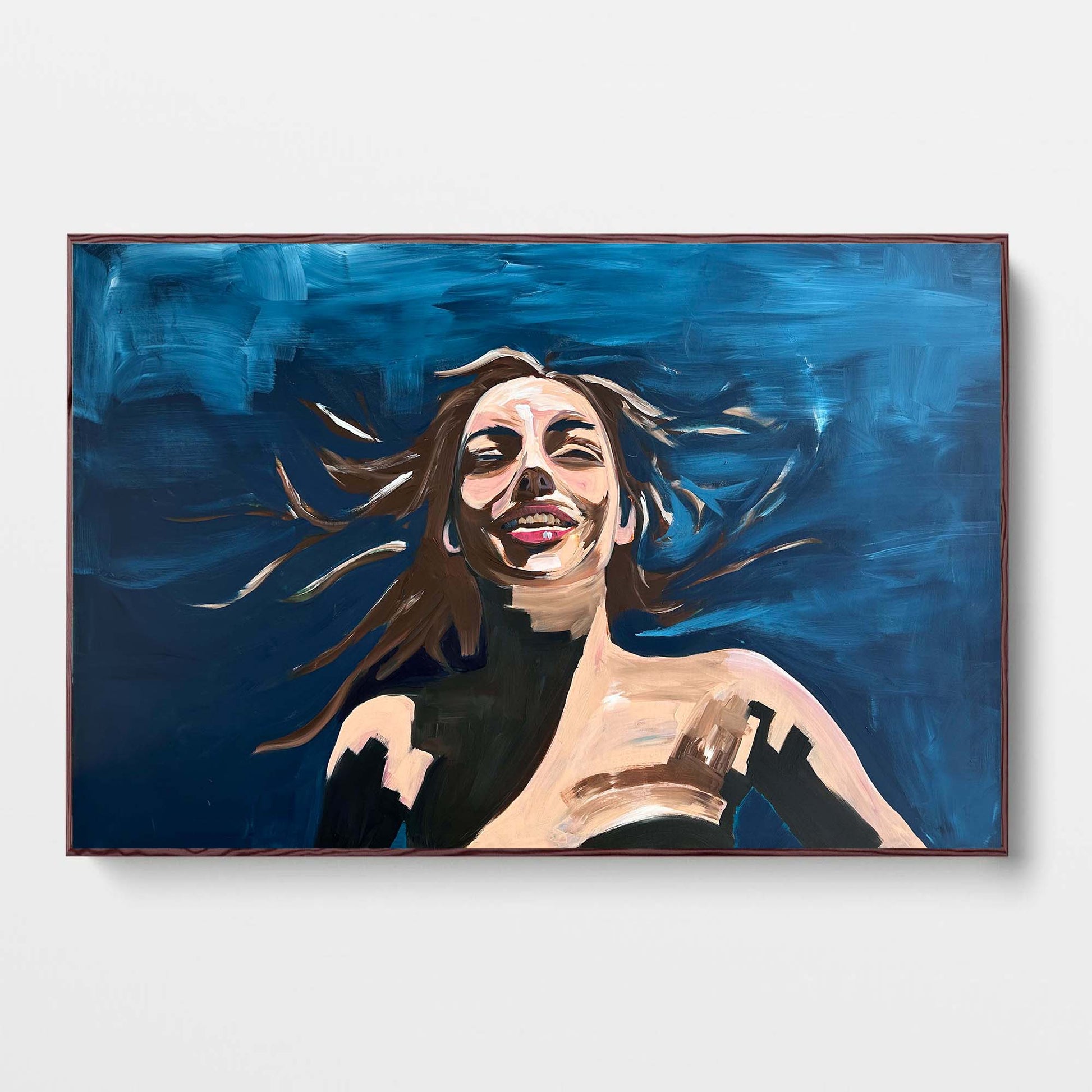 Dive - 150x100cm Original Painting-Abstract House