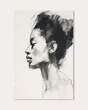 Lucille Pencil Drawing Art Print