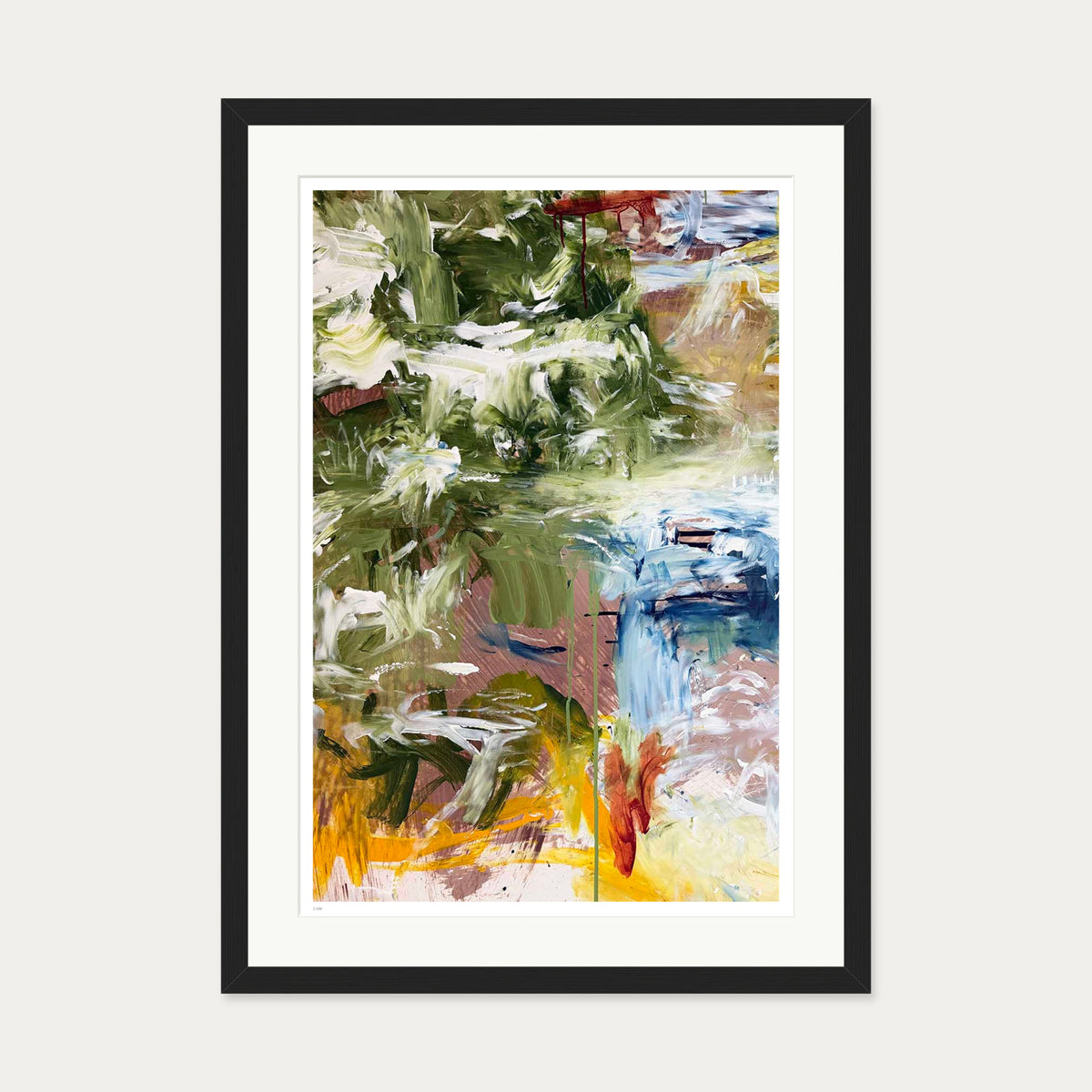 Drift Limited Edition Print — 50 x 70 cm — Black Frame