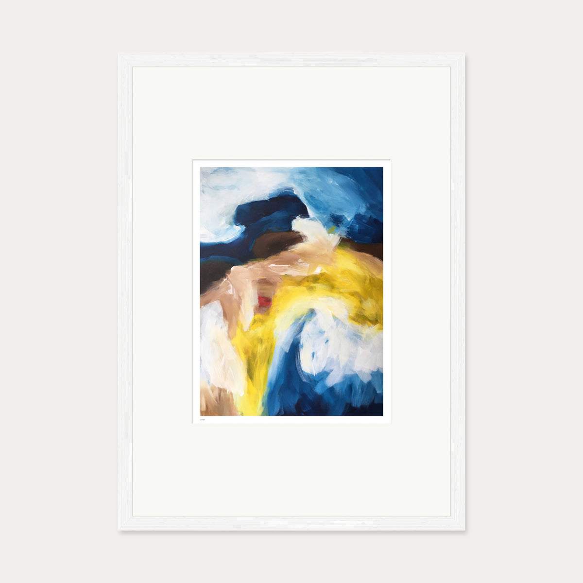 Essence Limited Edition Print — 50 x 70 cm — White Frame