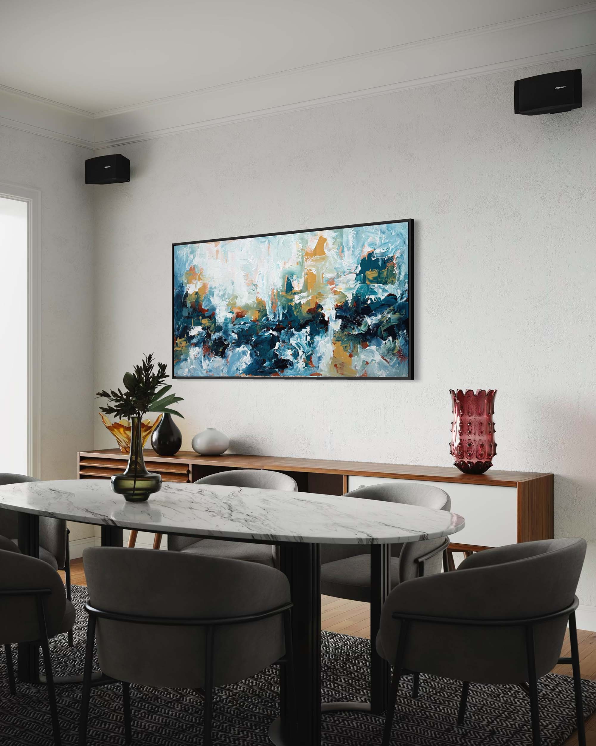 Waves Of Change | Original Painting | 150x76cm