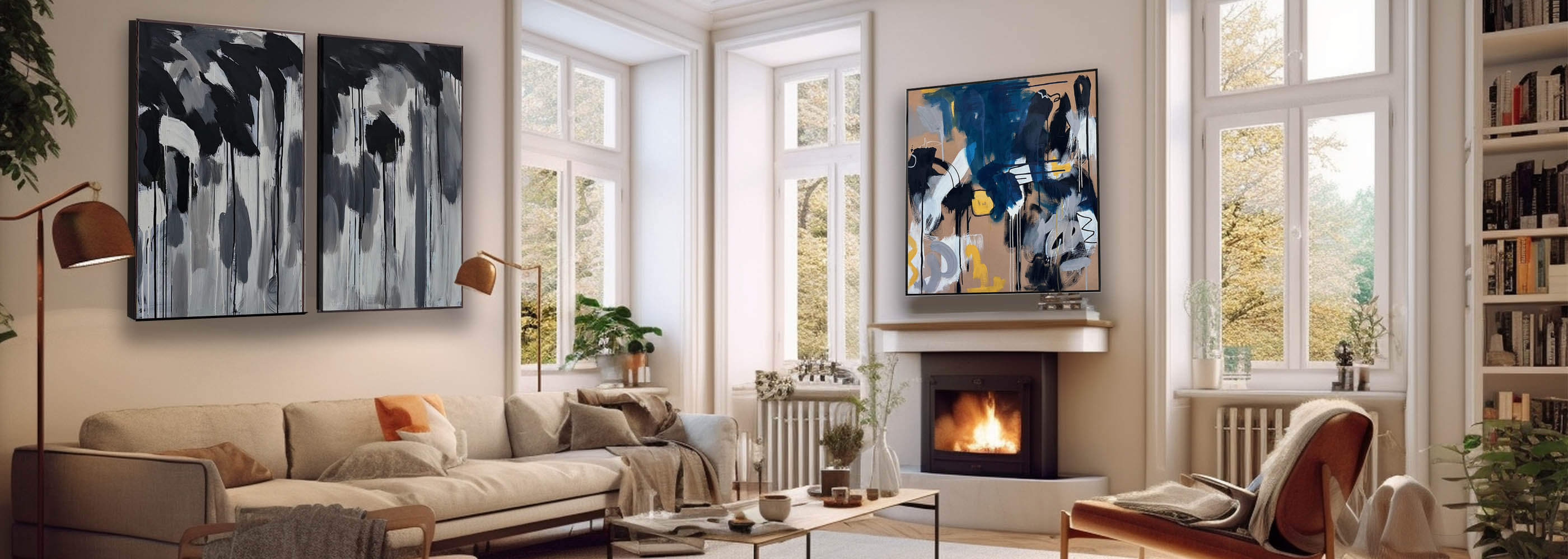 extra large abstract art oversized abstract expressionist paintings oil painting