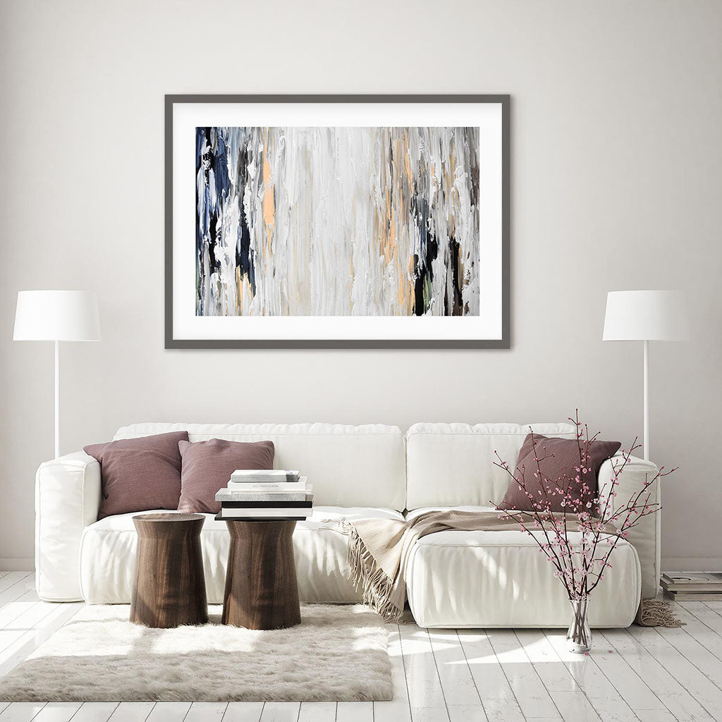 Abstract 455 Framed Art