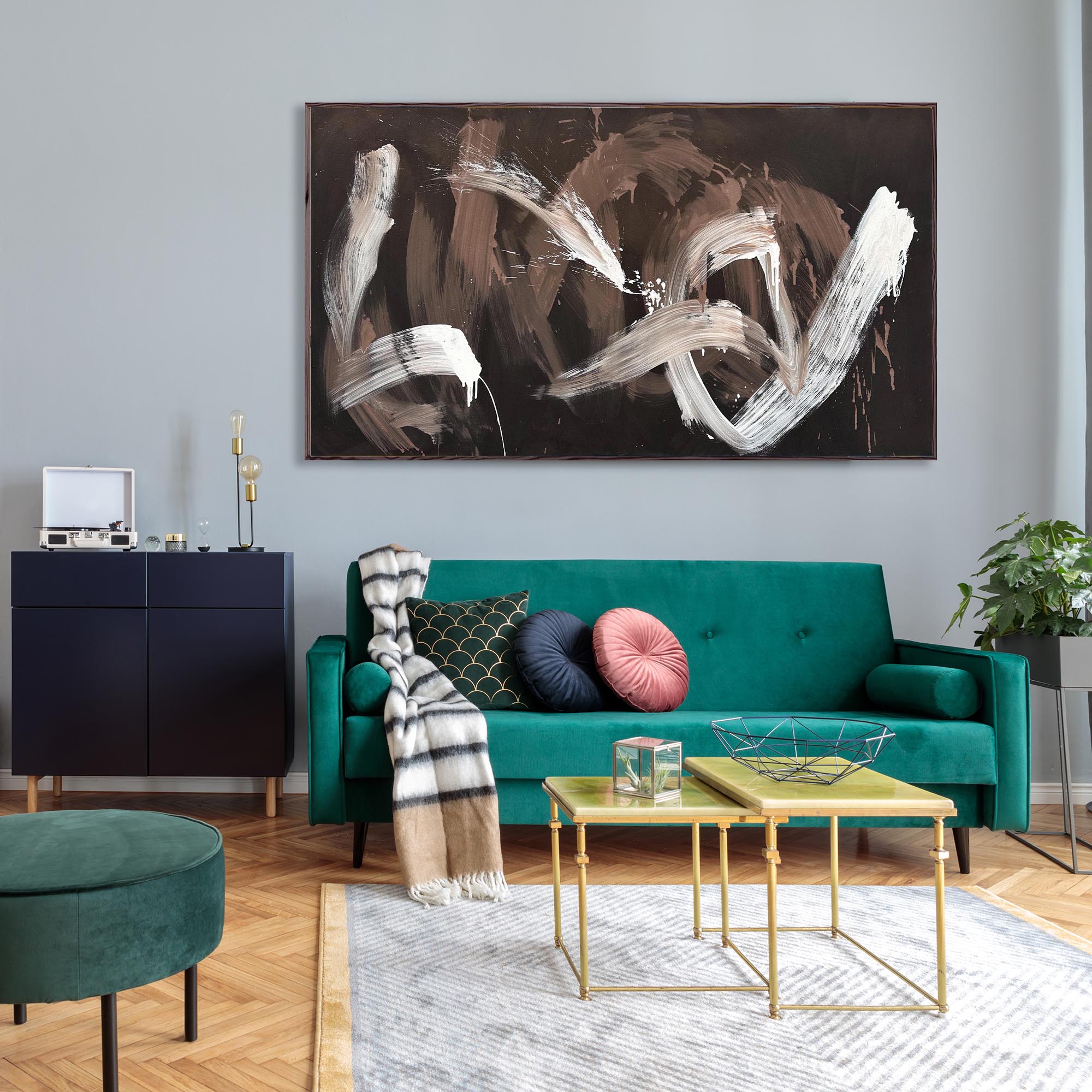 Speaking In Riddles II | Original Painting | 170x90cm
