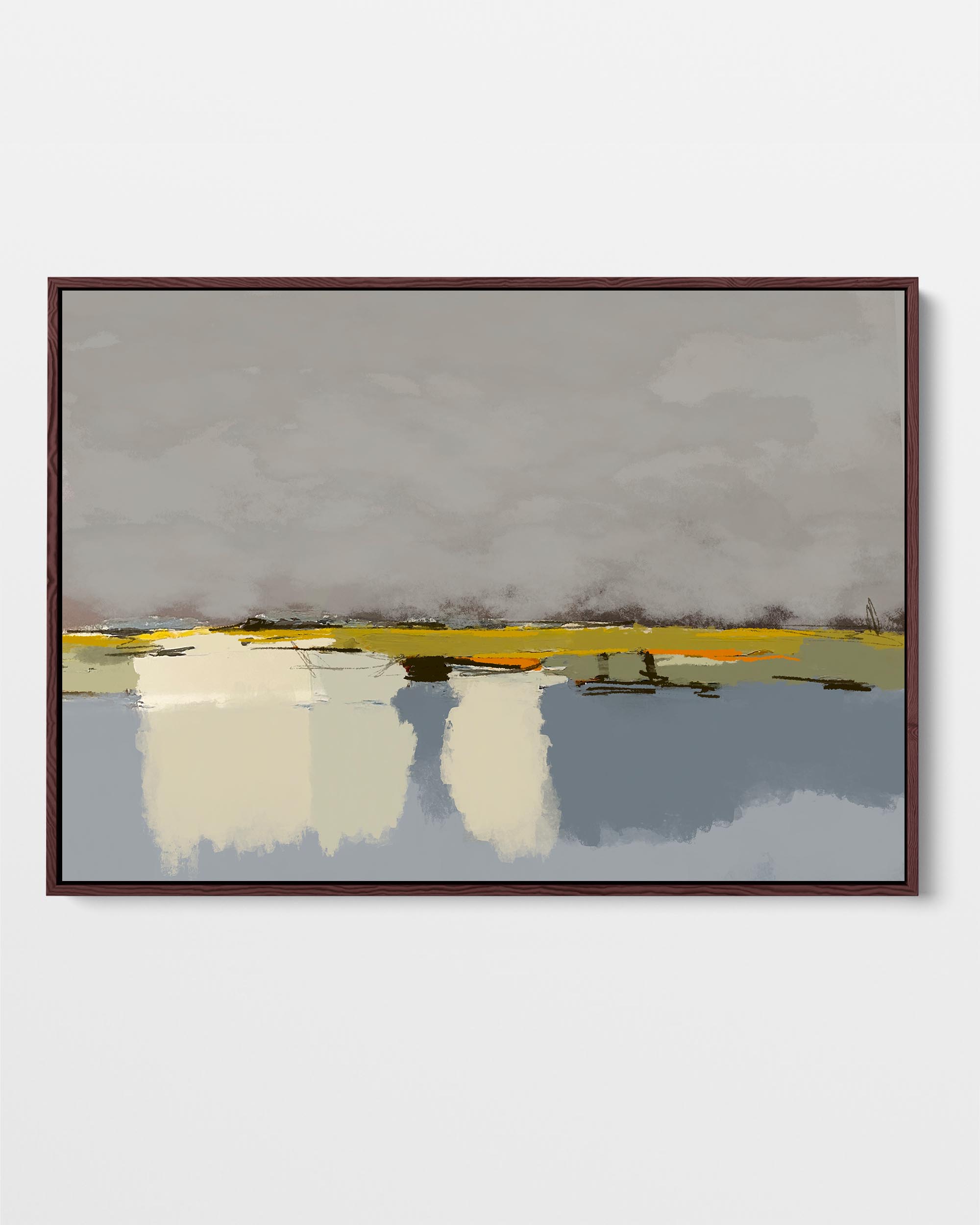 Coastline Framed Canvas