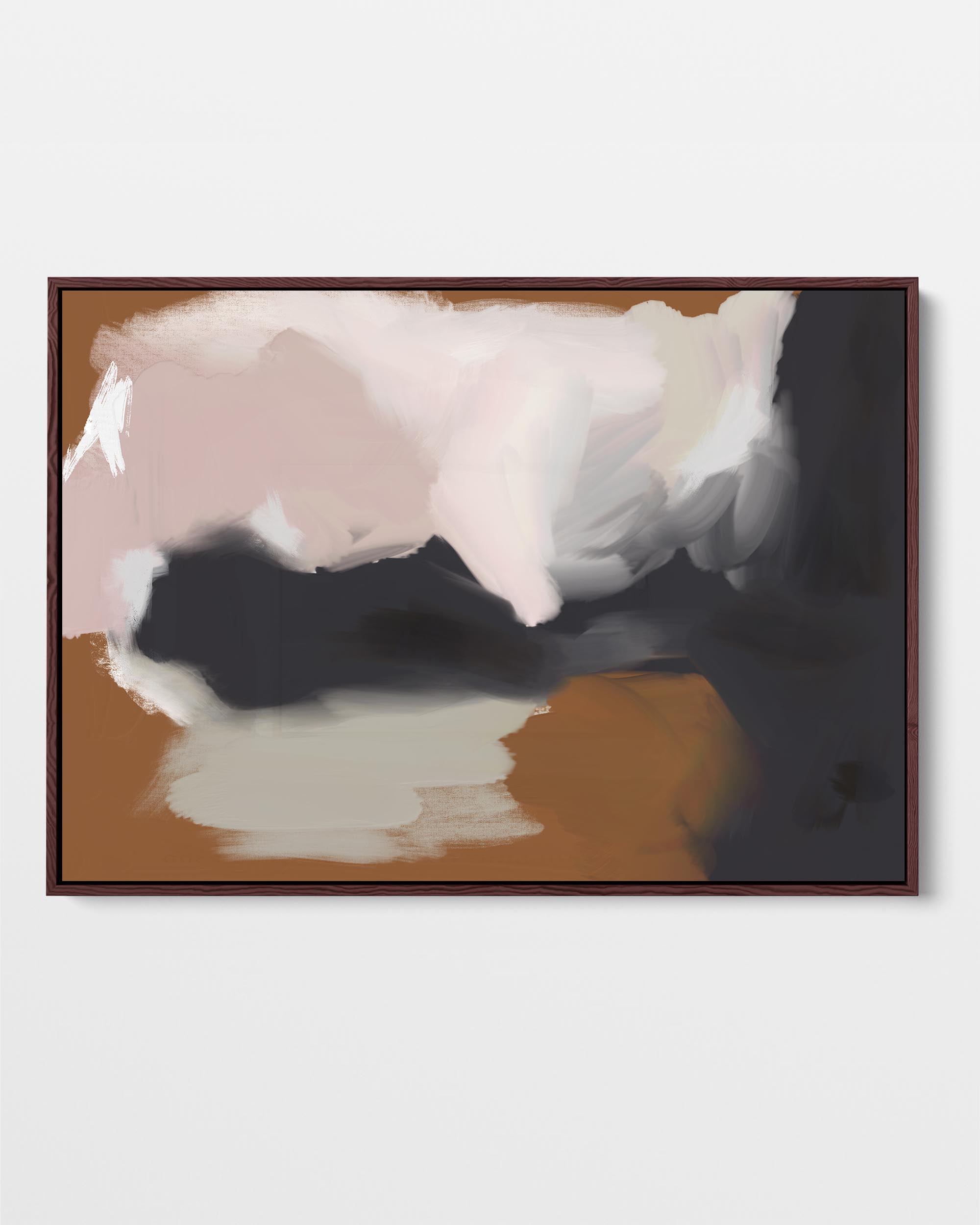The Island Framed Canvas Art