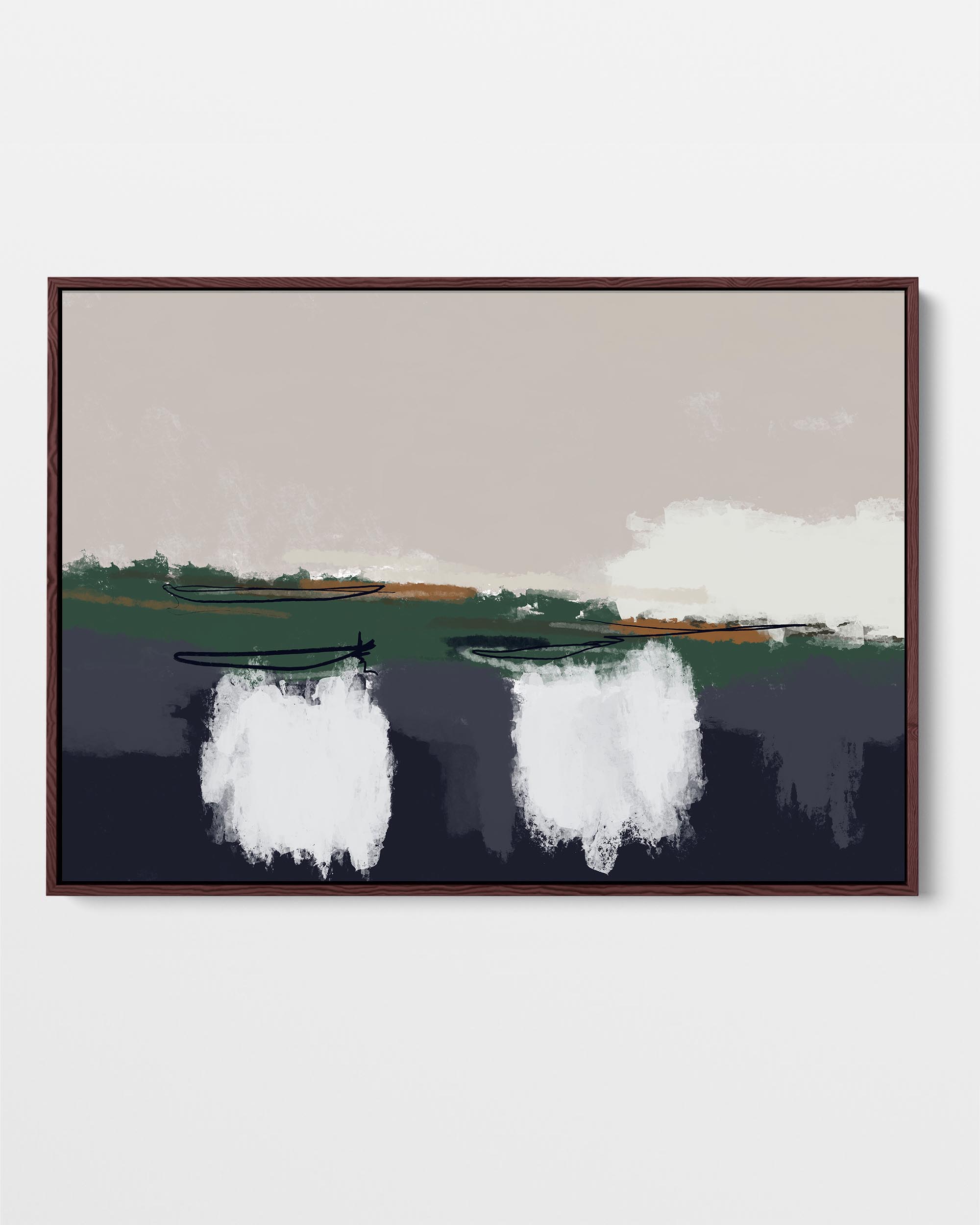 Sailing Framed Canvas