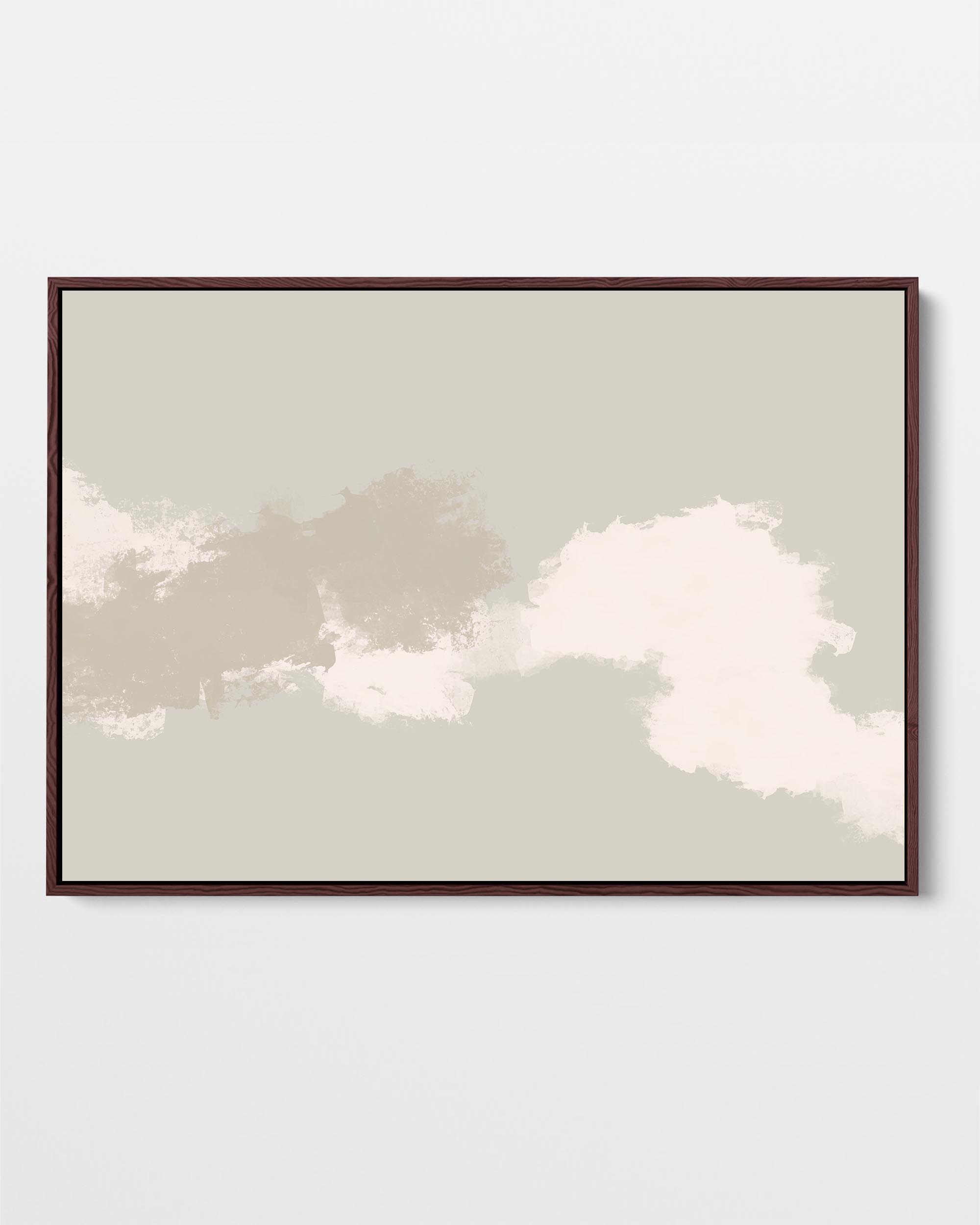 Cloudy Bay Framed Canvas