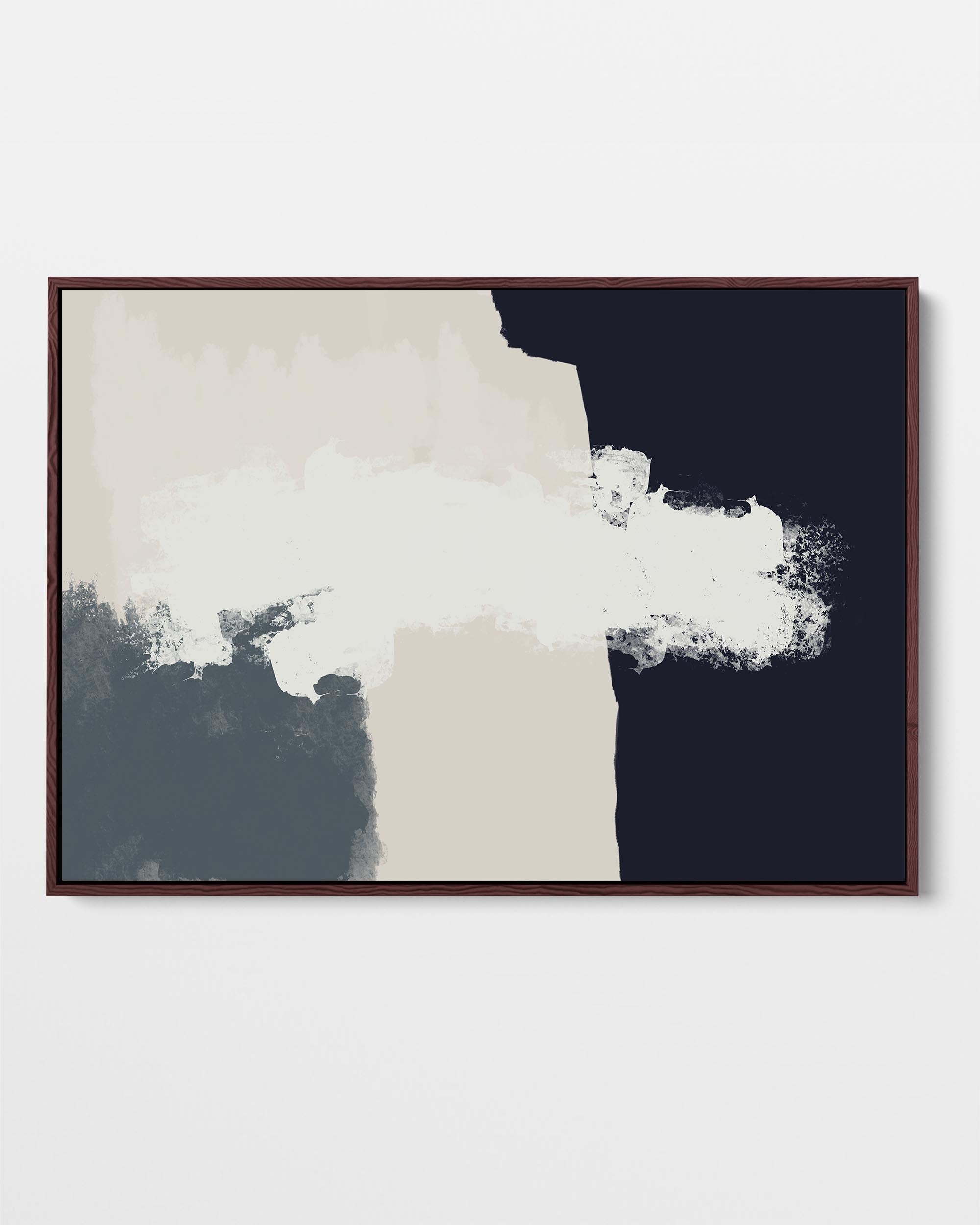 Viva Abstract Framed Canvas Art