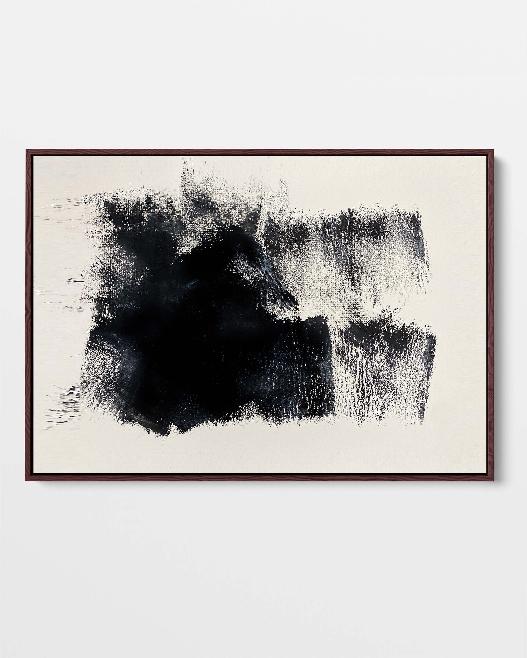 Abstract No 406 Framed Canvas