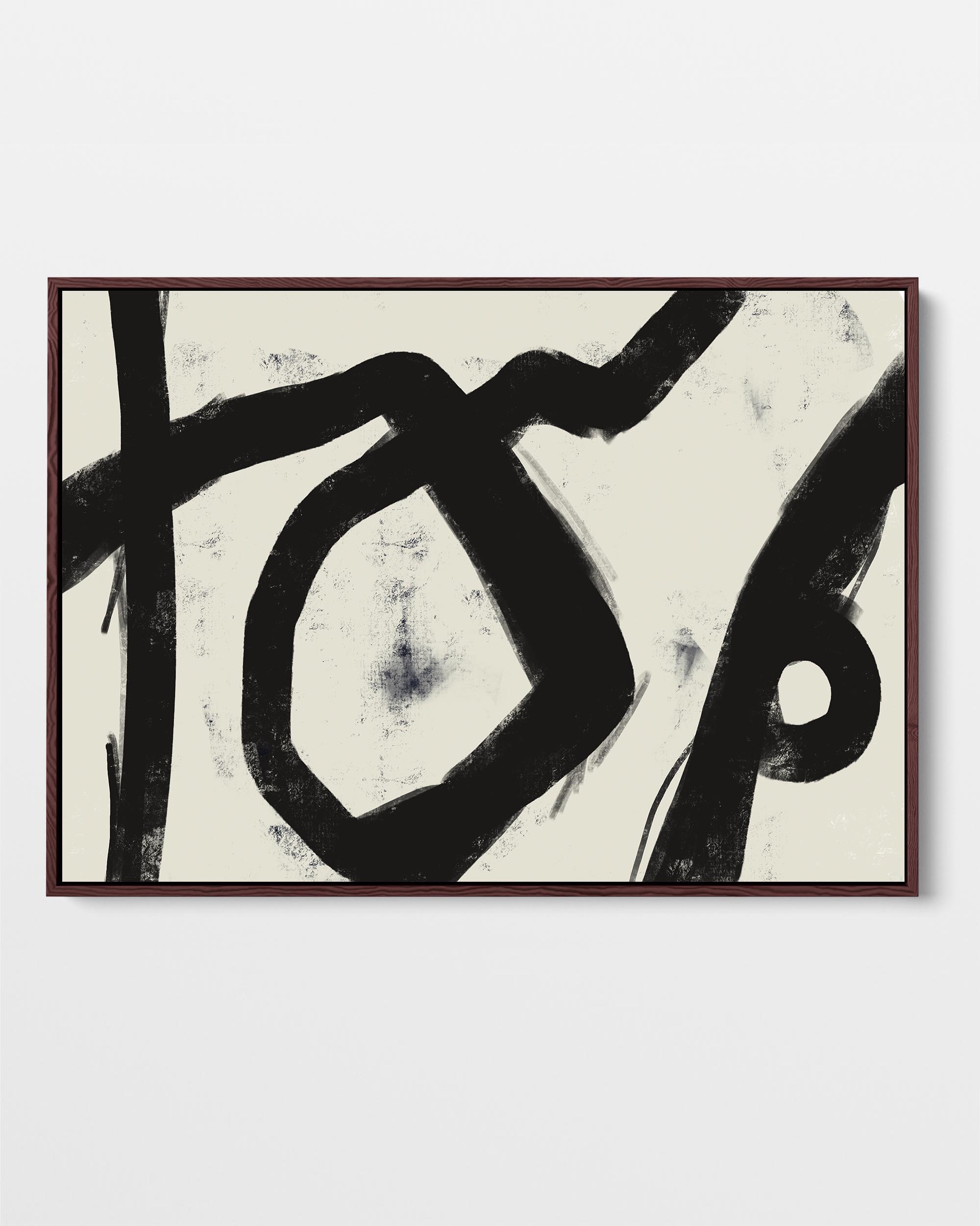 Enigma Framed Canvas