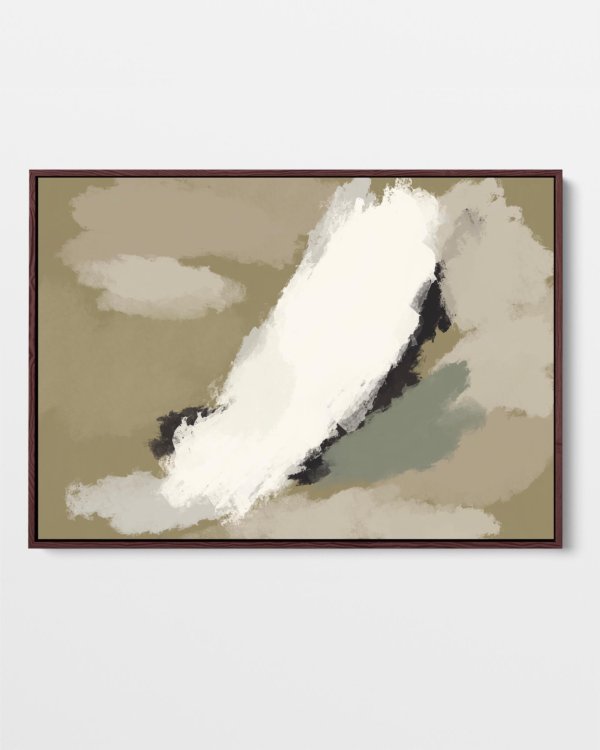 The Olive Branch Framed Canvas