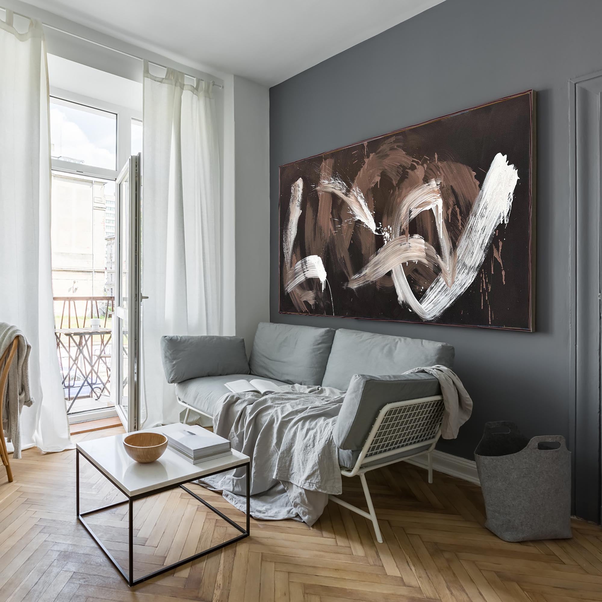 Speaking In Riddles II | Original Painting | 170x90cm