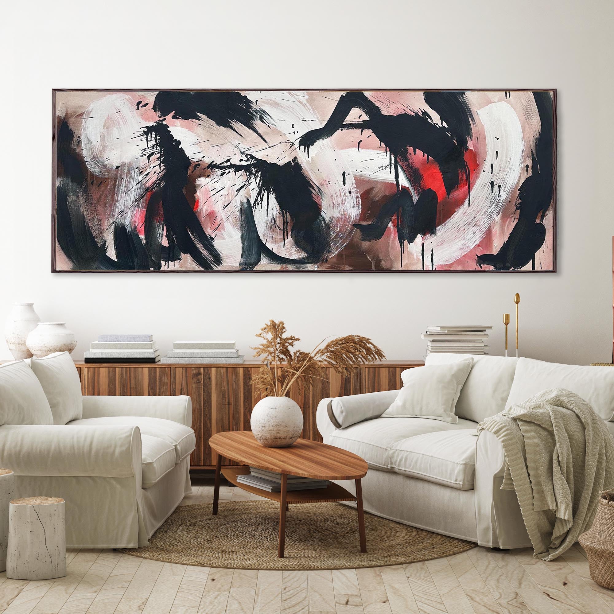 For Something To Grow, Something Has To Give | 200x90cm | Original Painting