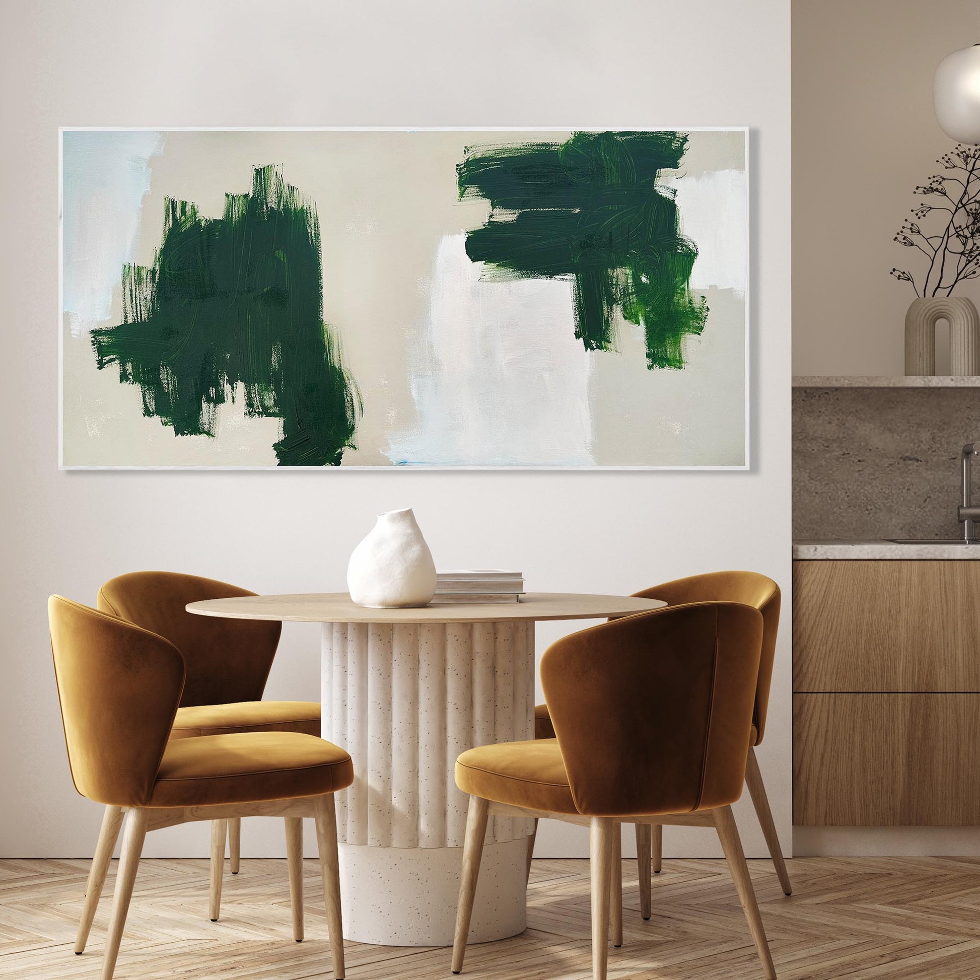 Making Up For Lost Time - Original Painting-Abstract House