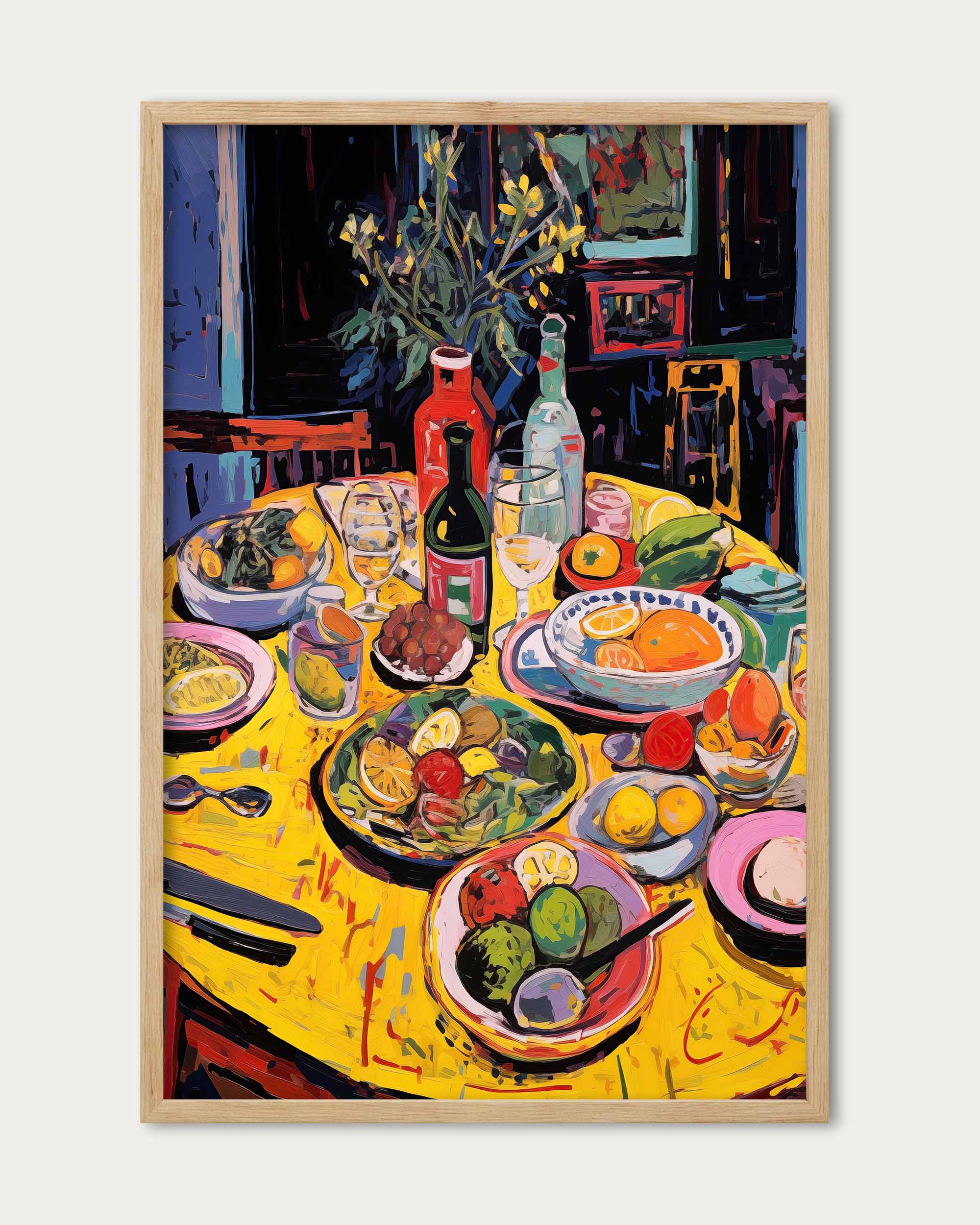 Dinner Party Wall Art Print