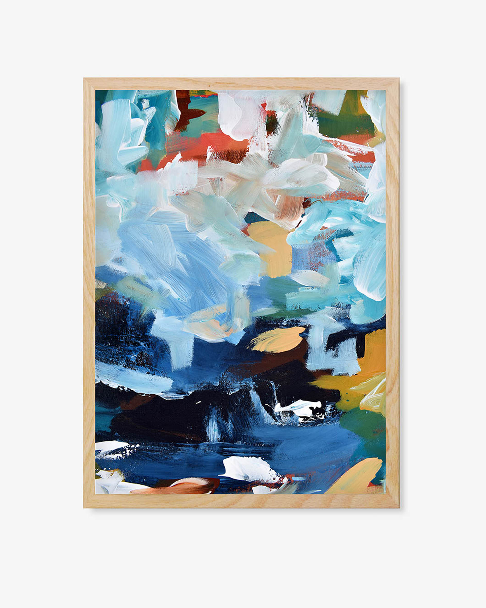 Abstract 327 Framed Art