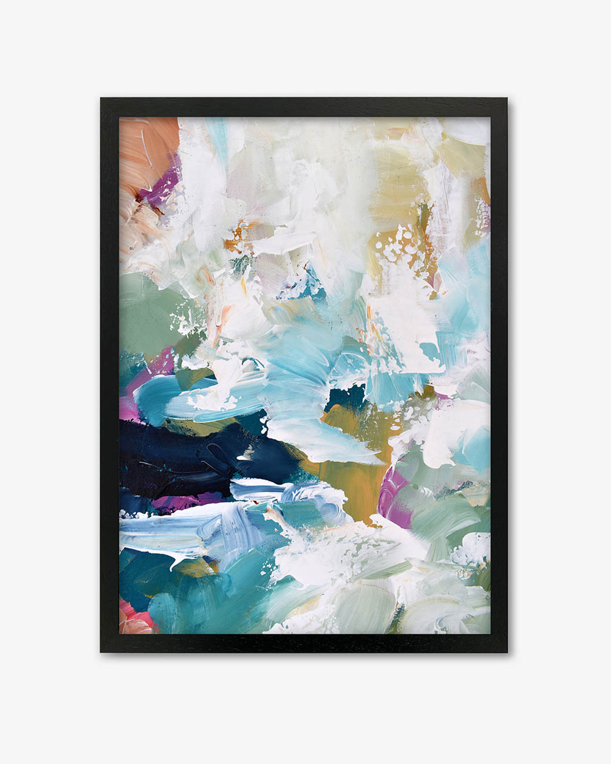 Abstract 314 Framed Art