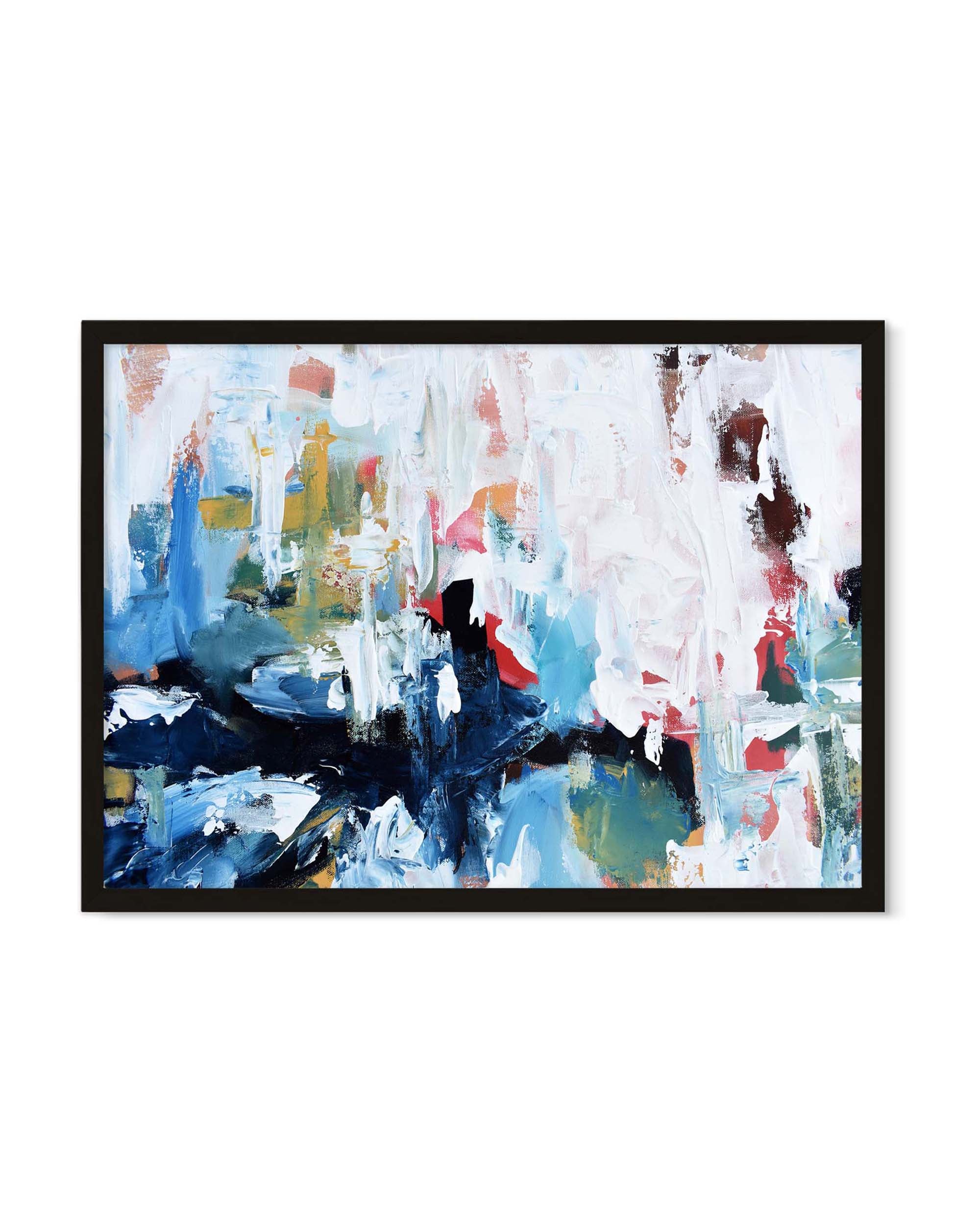 Abstract 183 Framed Art