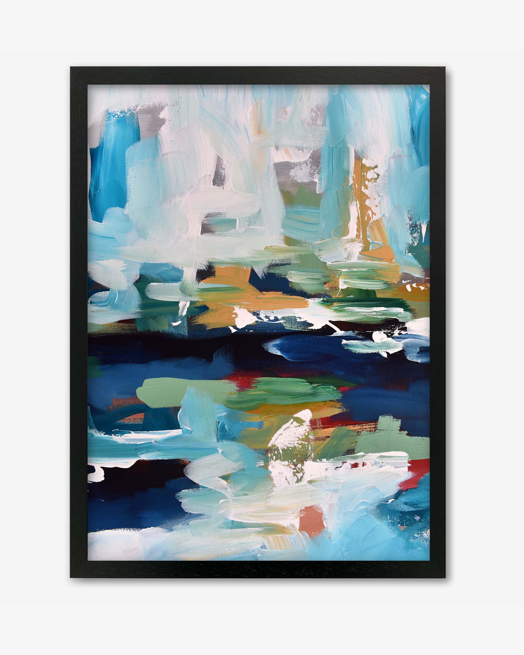 Abstract 356 Framed Art