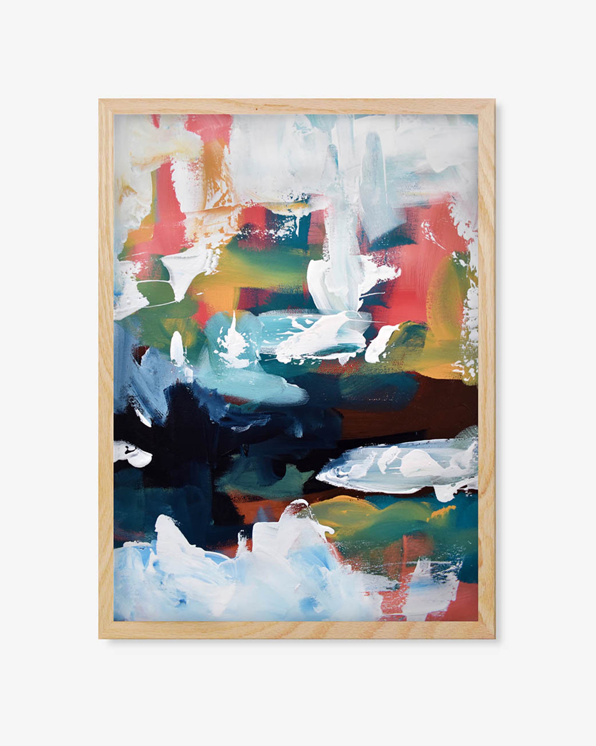Abstract 192 Framed Art