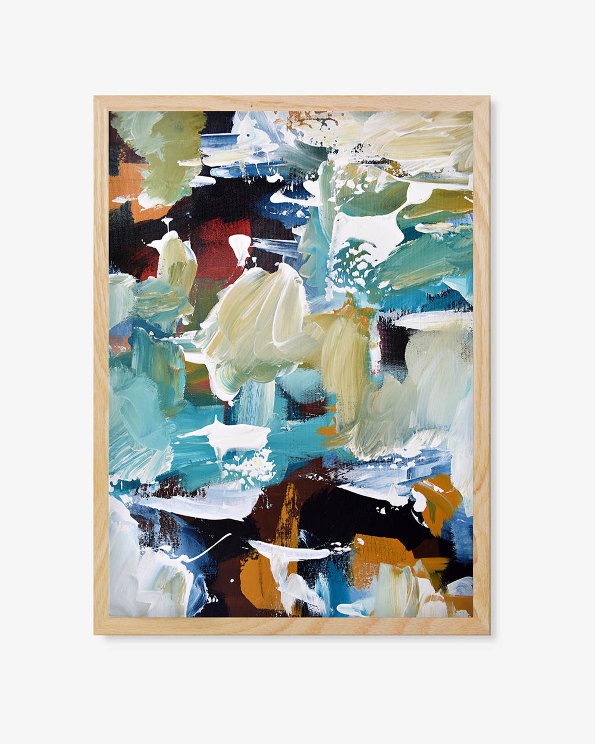 Abstract 305 Framed Art