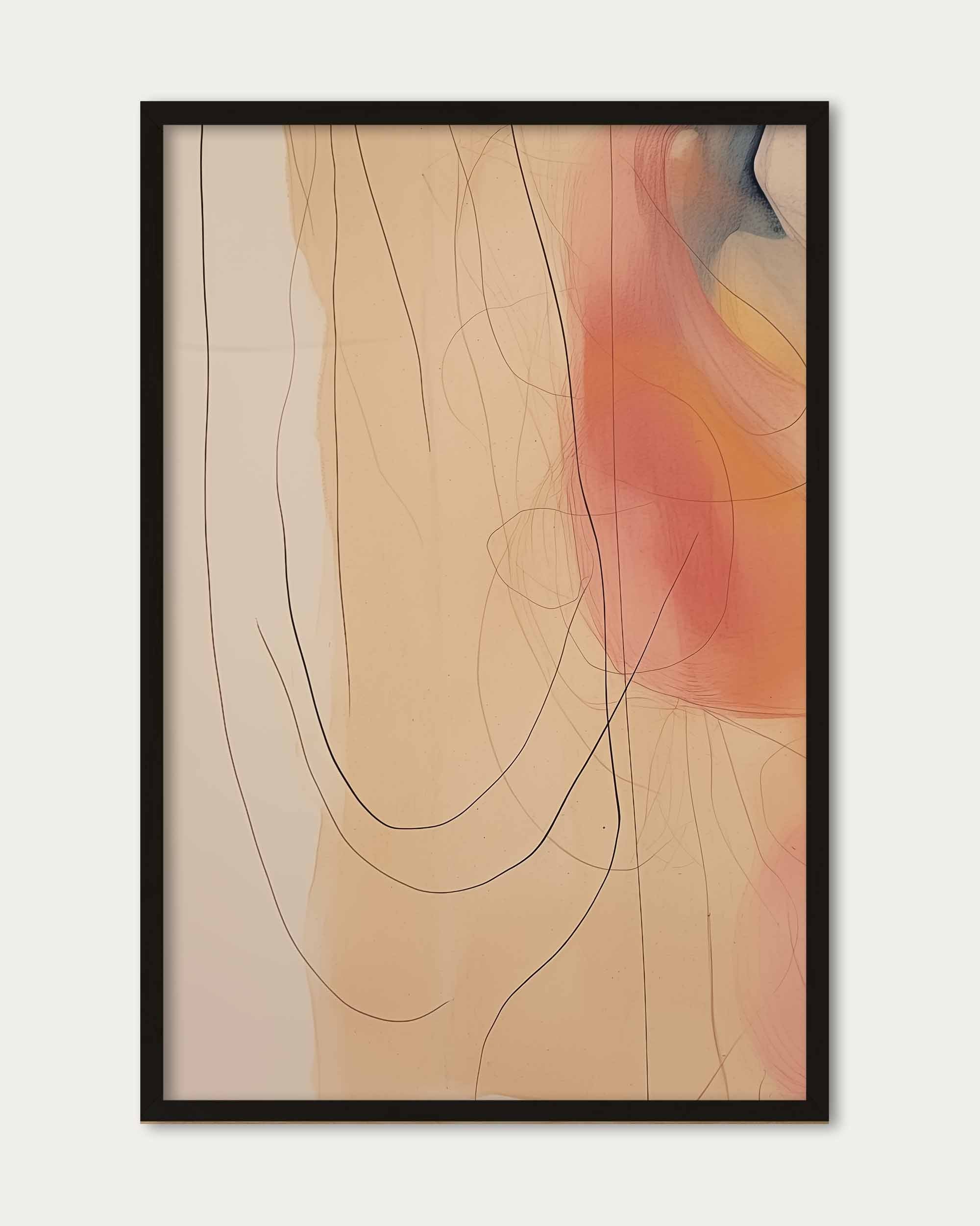 Colour Flow Art Print