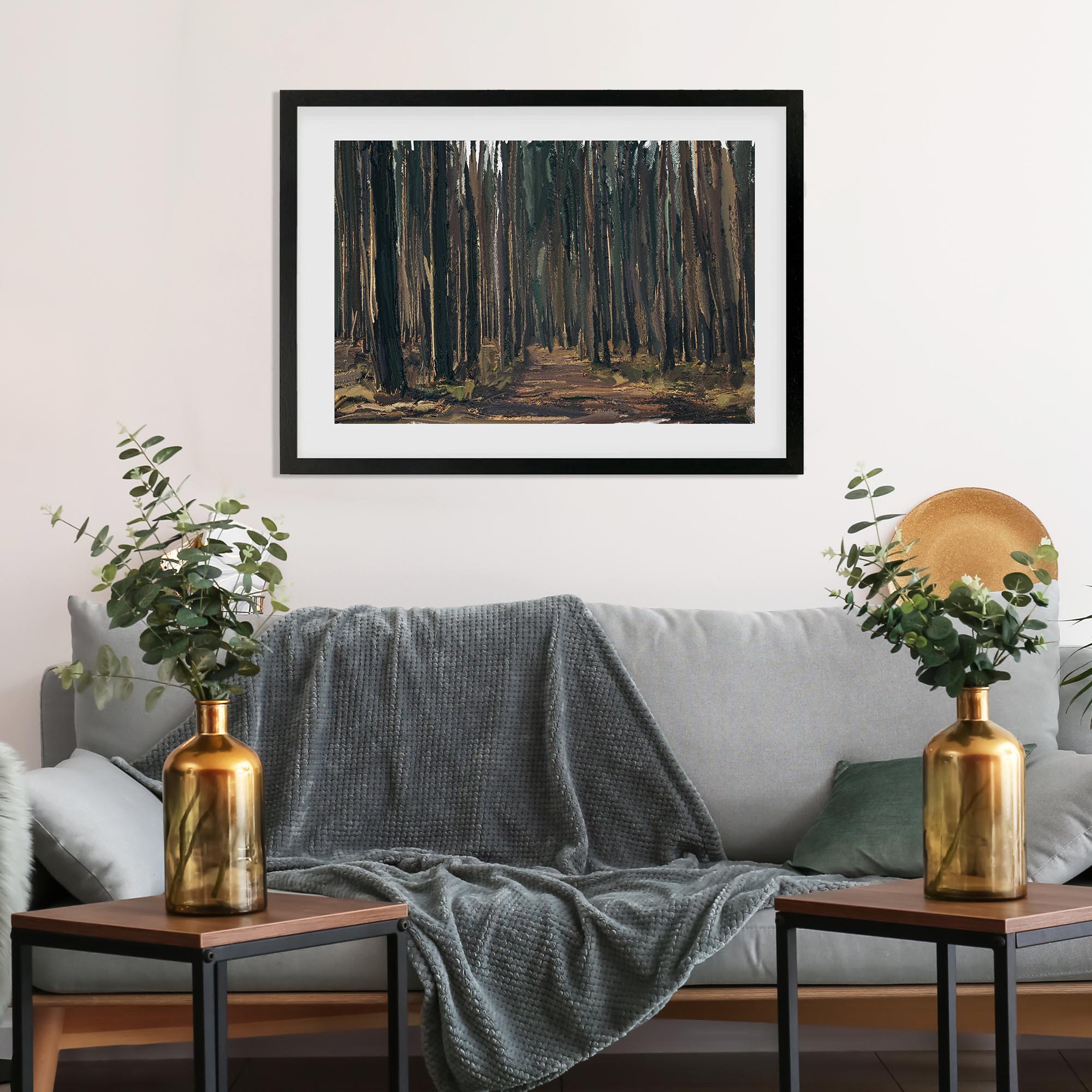 Norwegian Landscape Framed Print