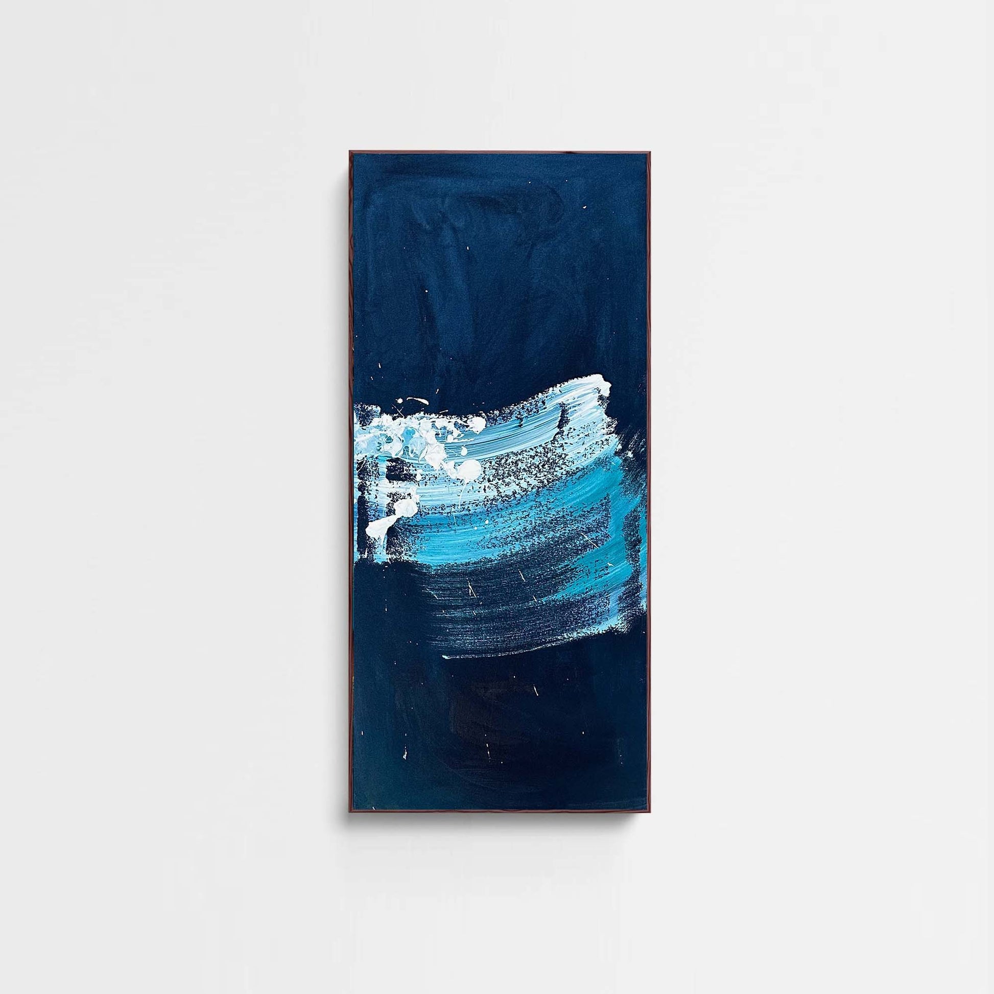 A Storm Inside - Triptych Original Paintings-Abstract House