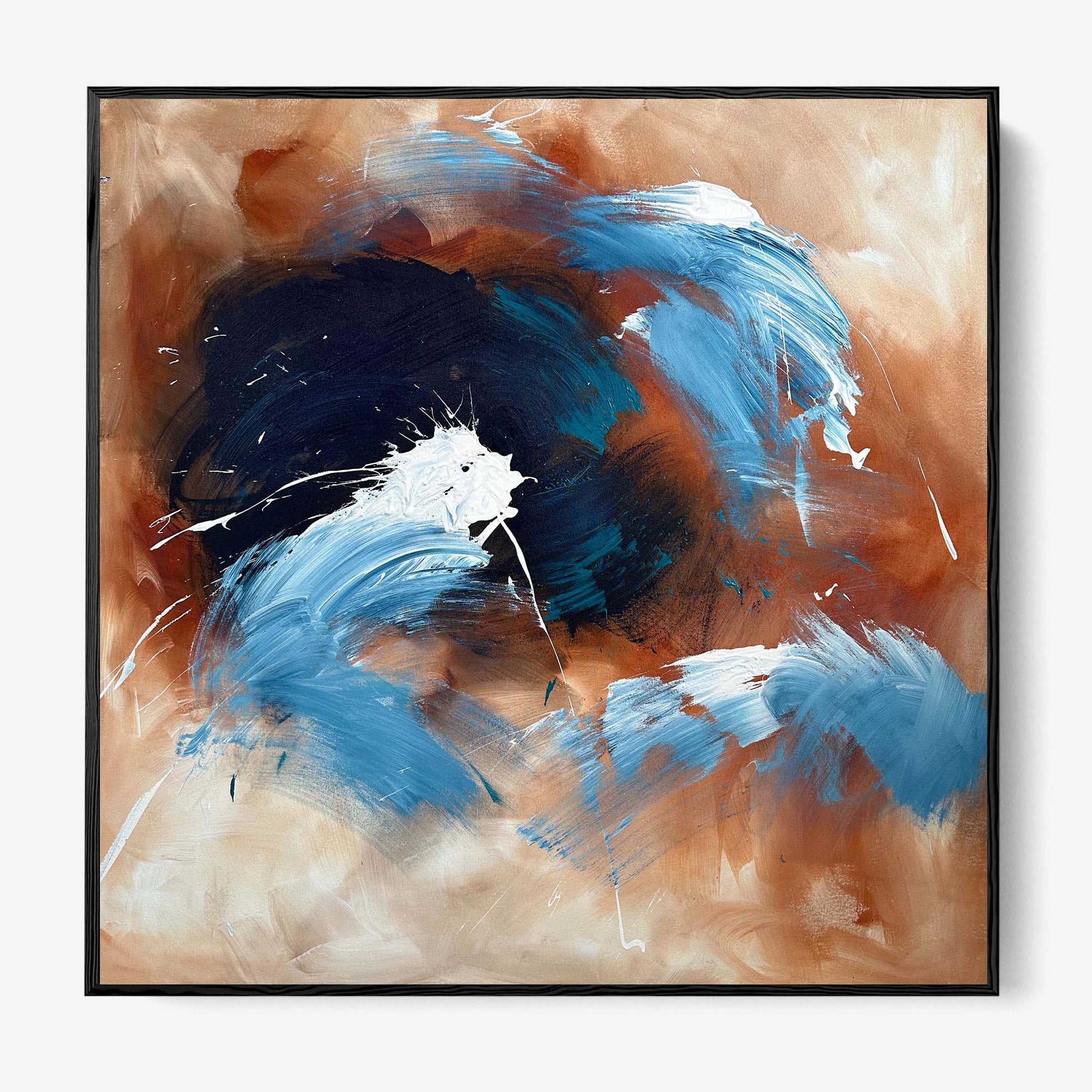 Dedications - 120x120cm Original Painting-Abstract House