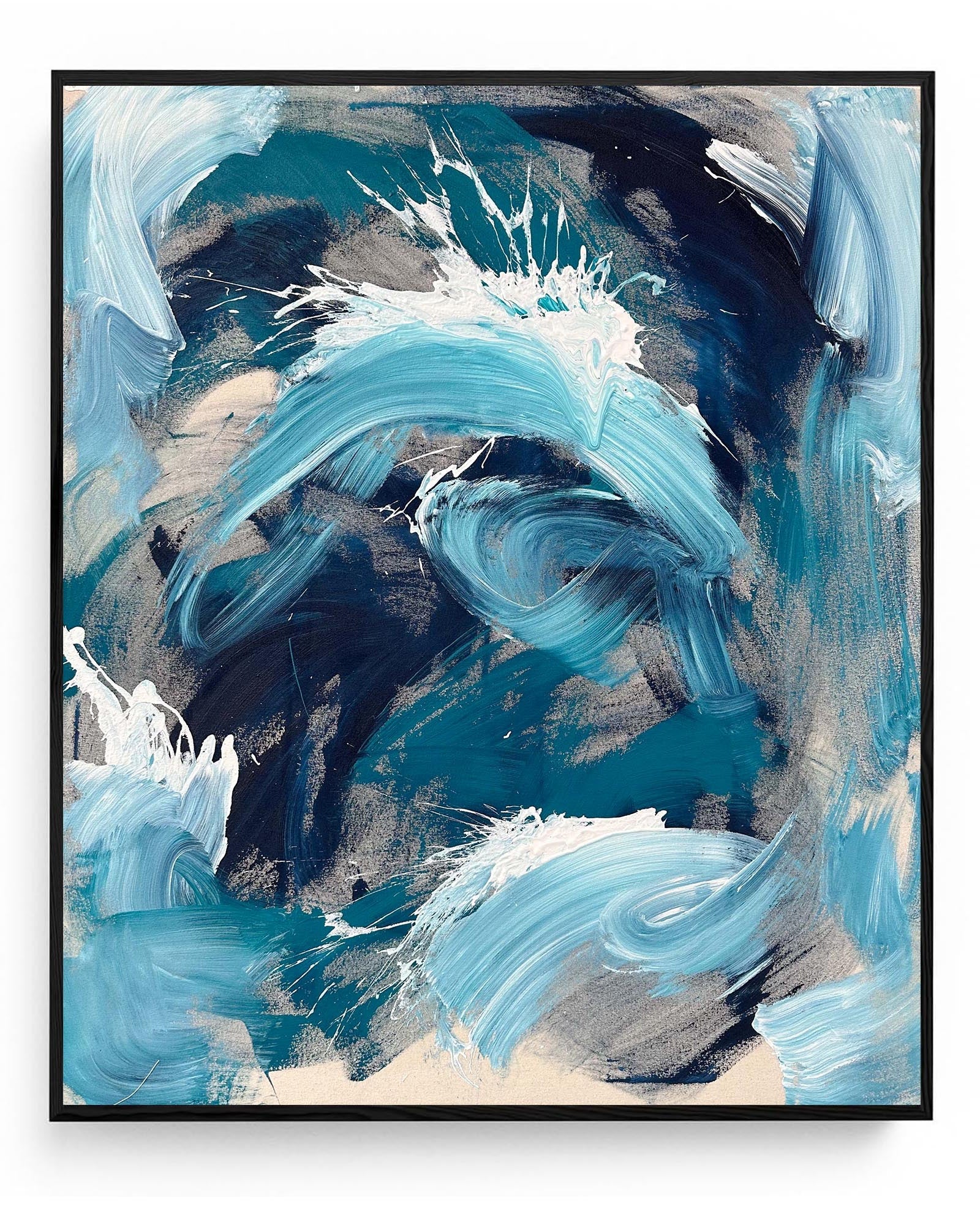 Dream Away - 120x100cm Original Painting-Abstract House