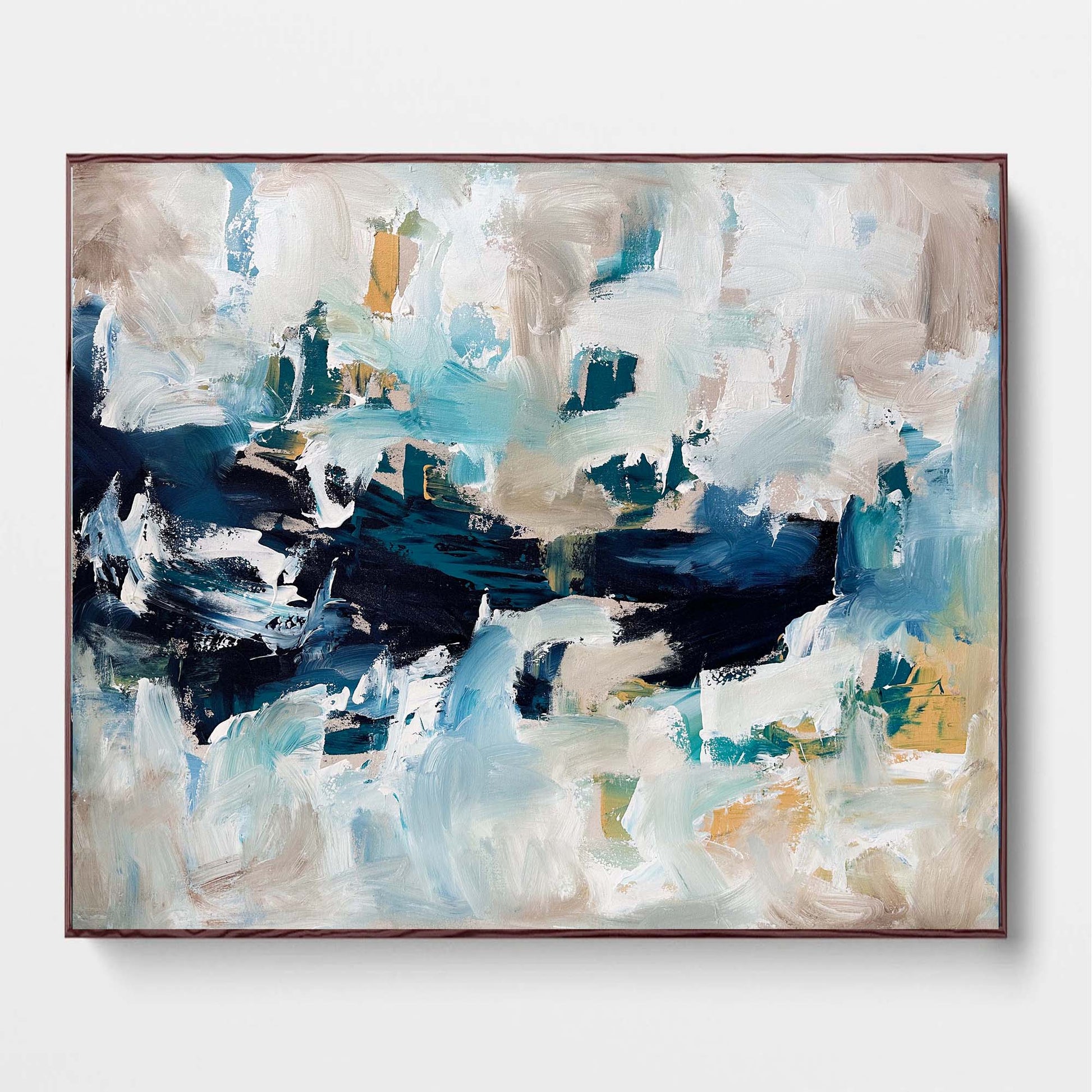 Expectation - Original Painting-Abstract House