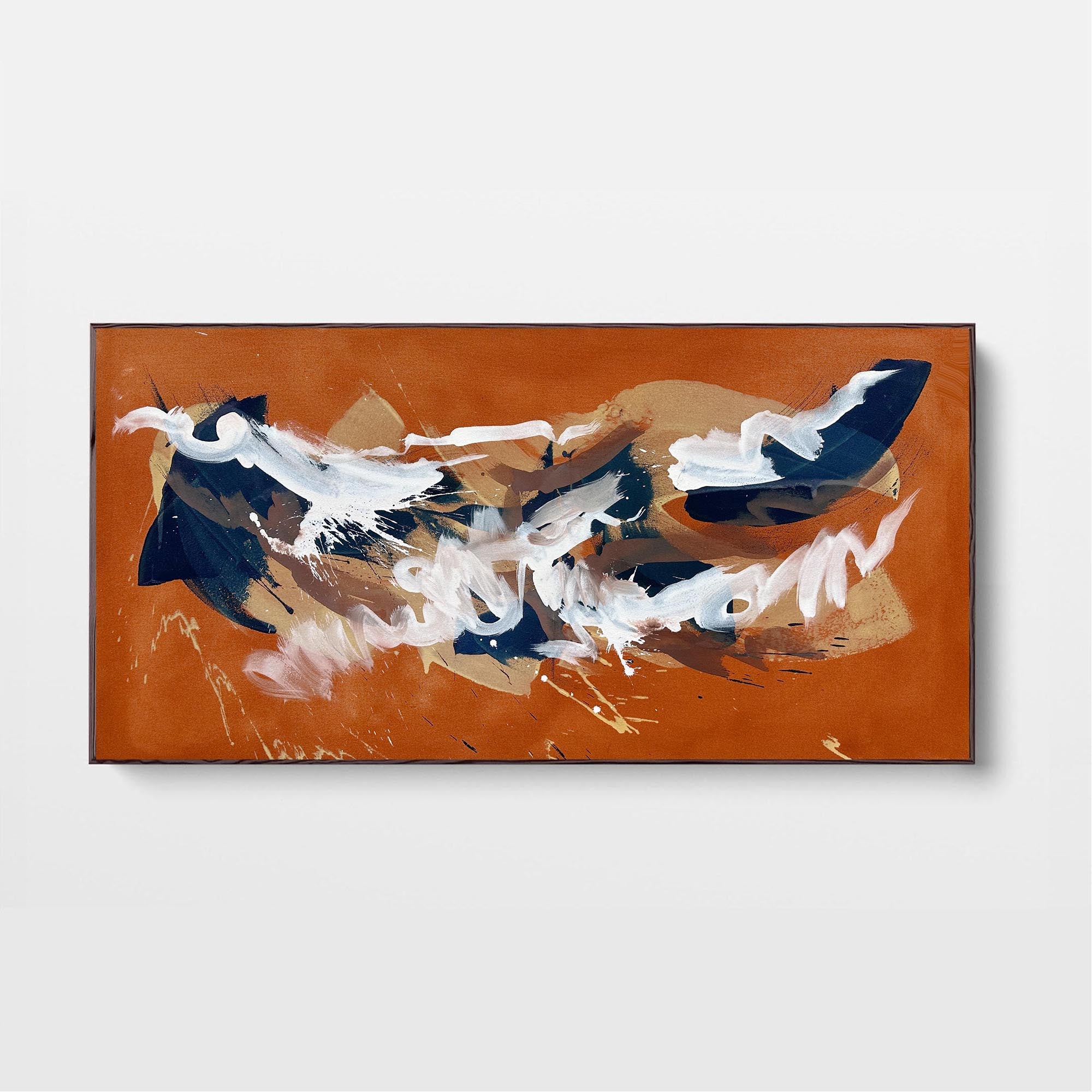 The Fire That Burns Within Us | Original Painting | 150x76cm