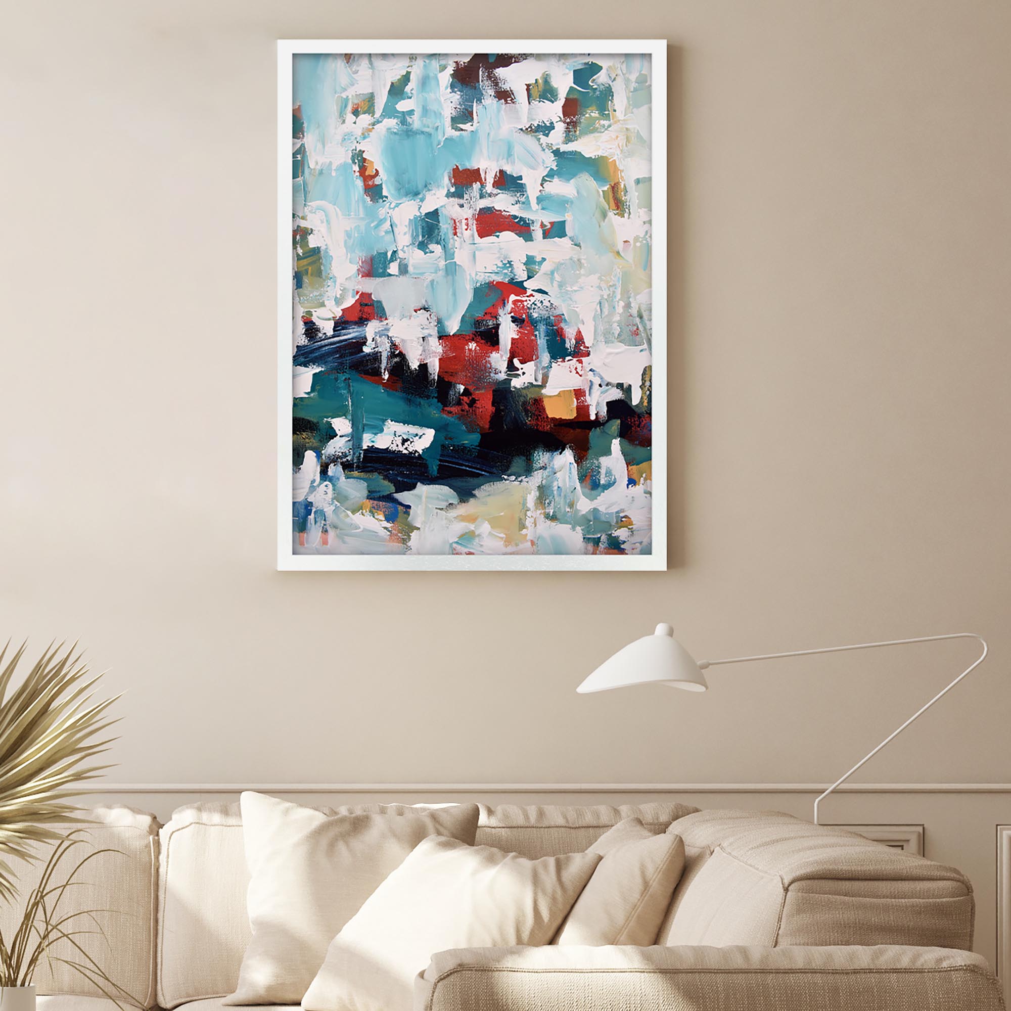 Abstract 271 Framed Art
