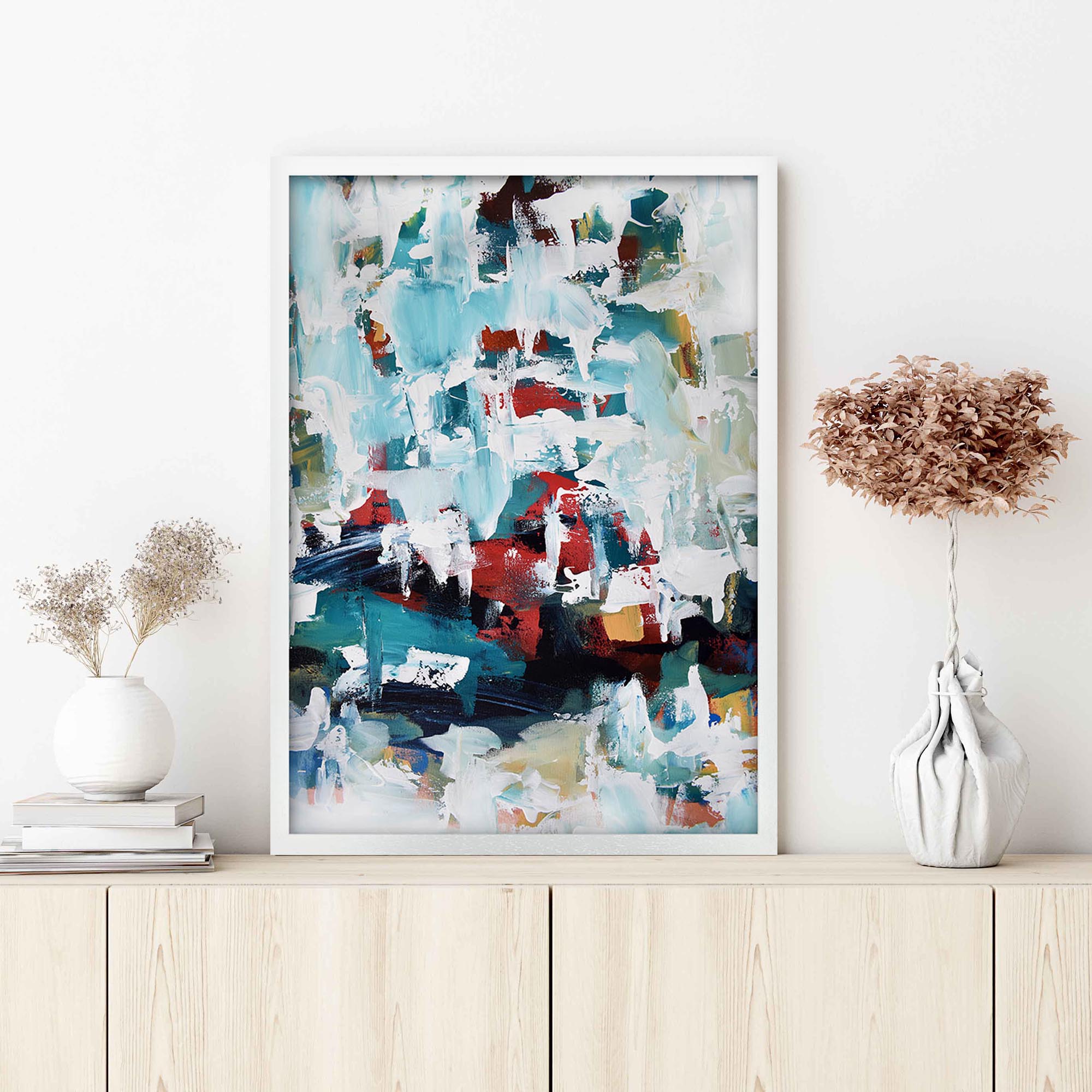 Abstract 200 Framed Art