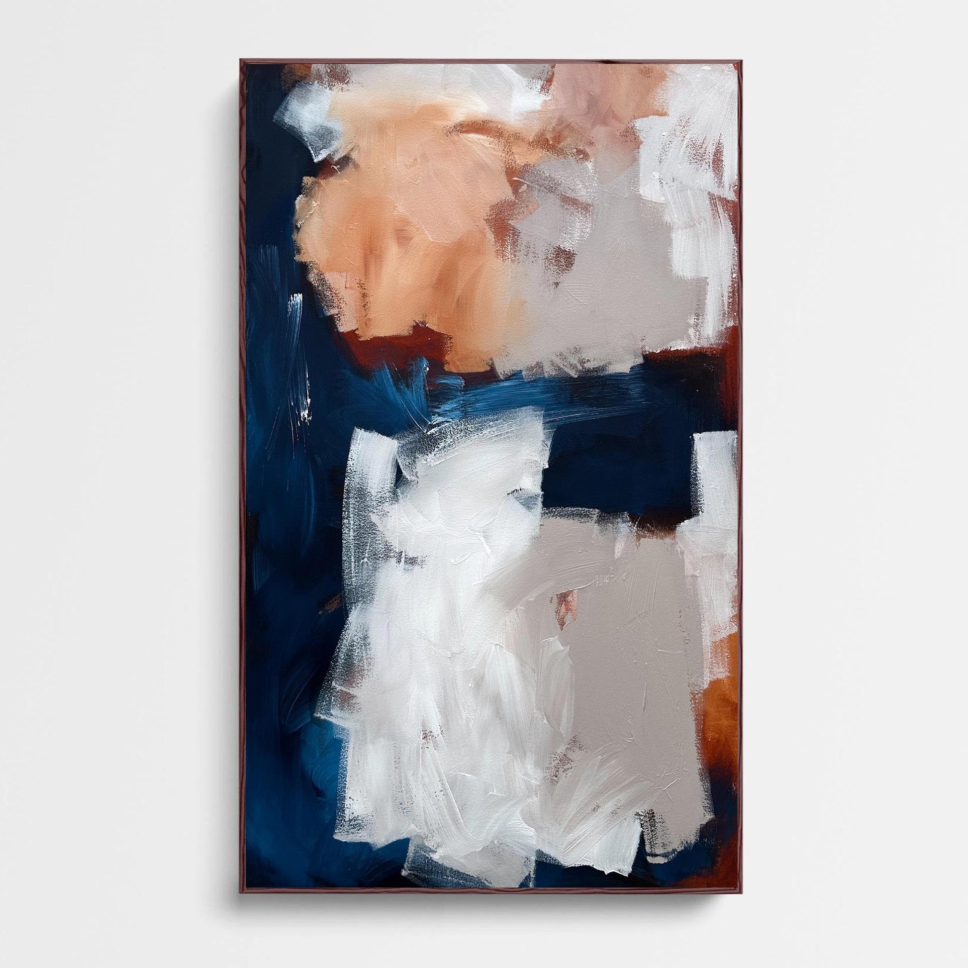 Choosing sides - 150x90cm Original Painting-Abstract House