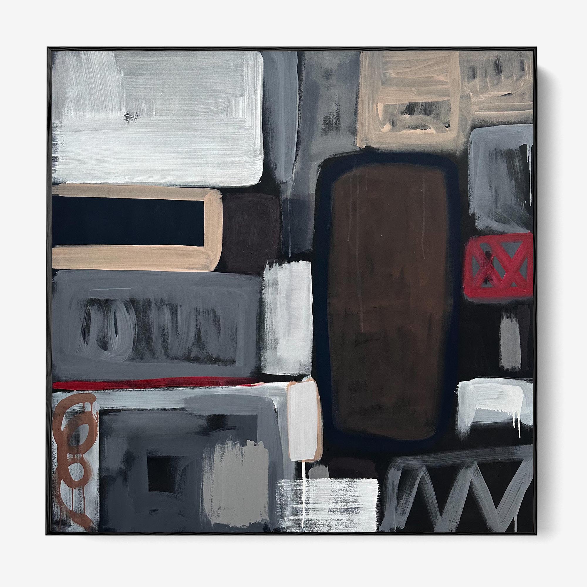 Follow Me | Original Painting | 150x150cm