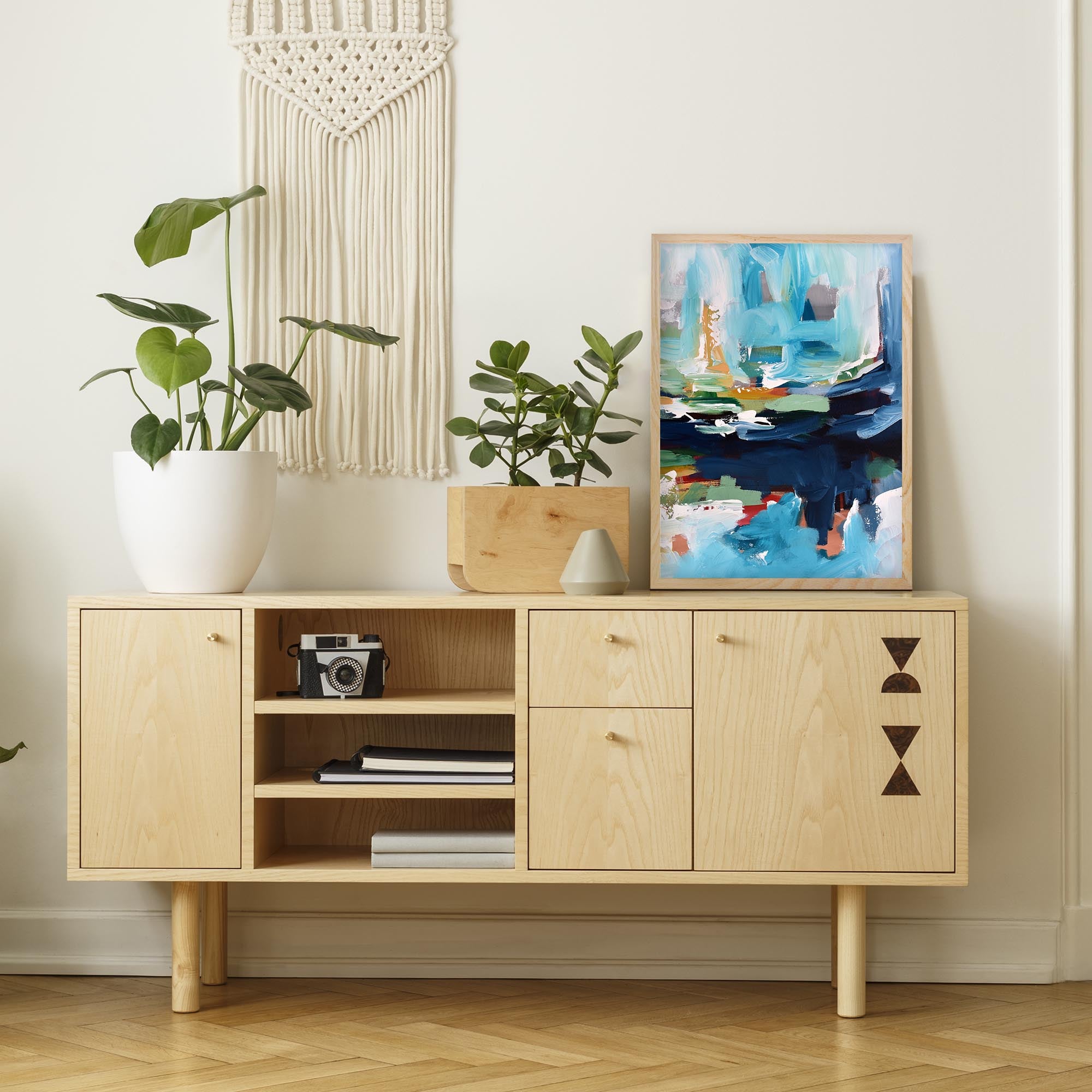Abstract 359 Framed Art