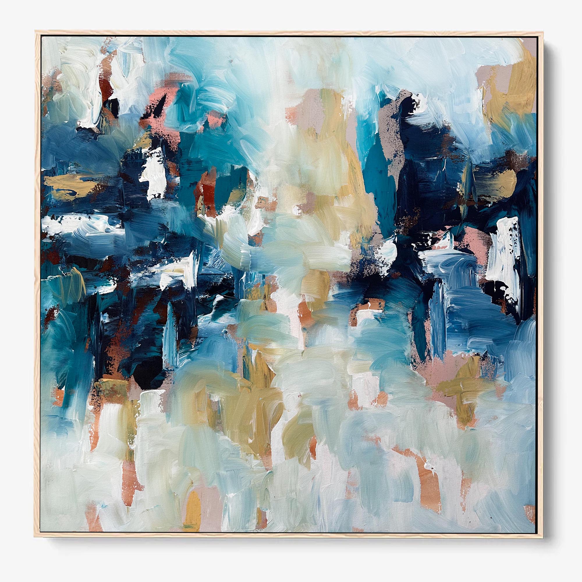 Once In A Blue Moon | Original Painting | 120x120cm