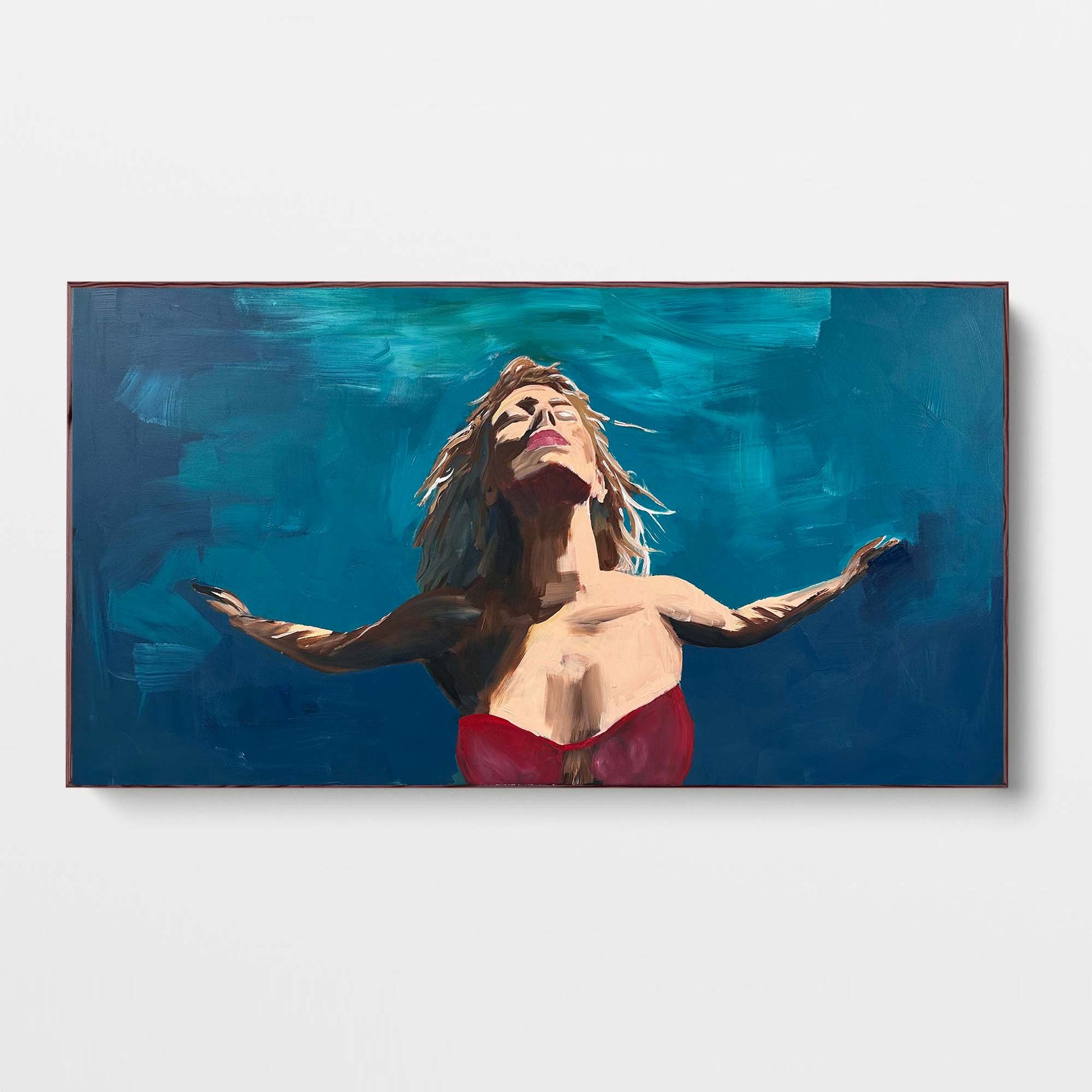 Drifting - 150x80cm Original Painting-Abstract House