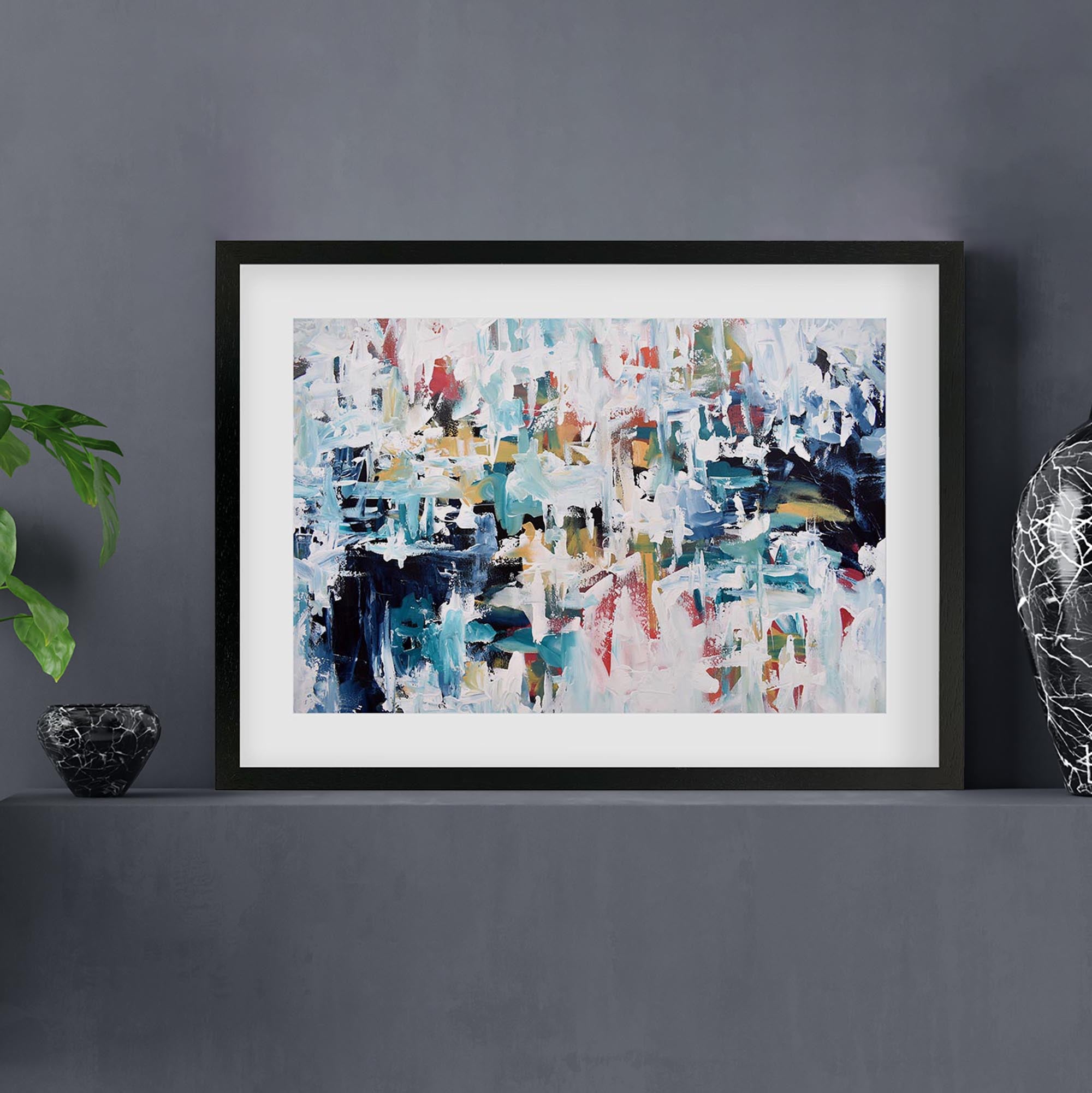 Abstract 273 Framed Art