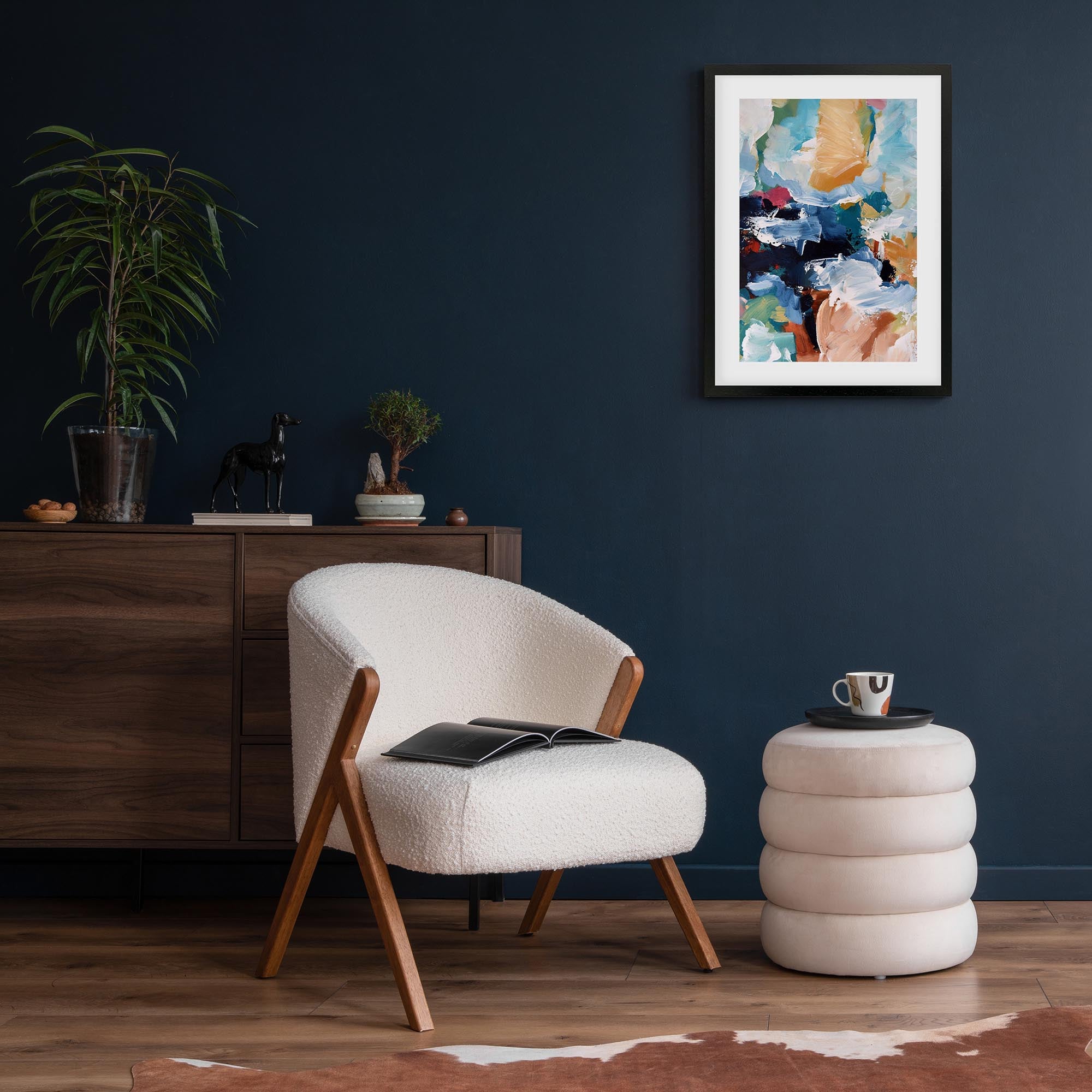 Abstract 308 Framed Art