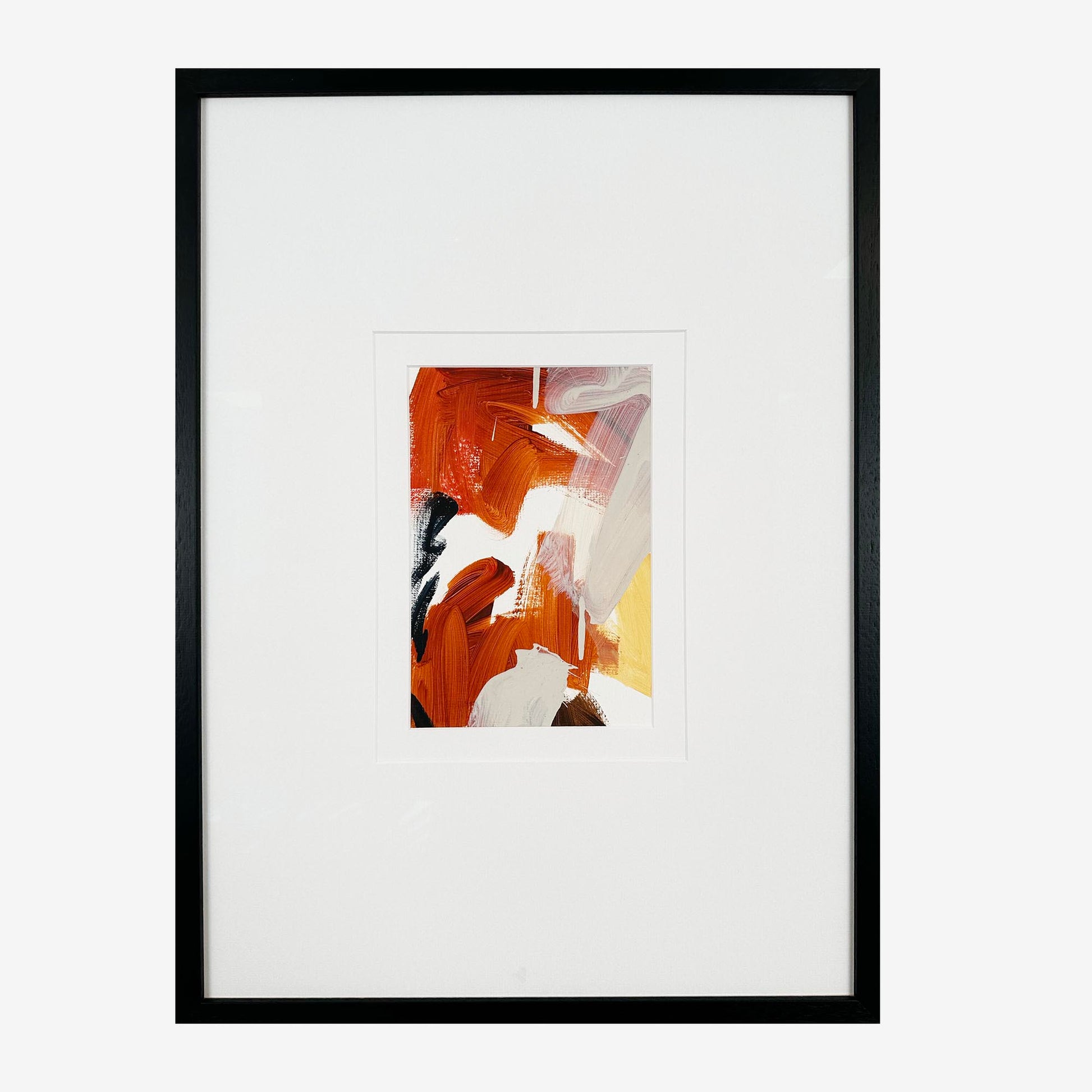 Forever II Framed Abstract Painting-Abstract House
