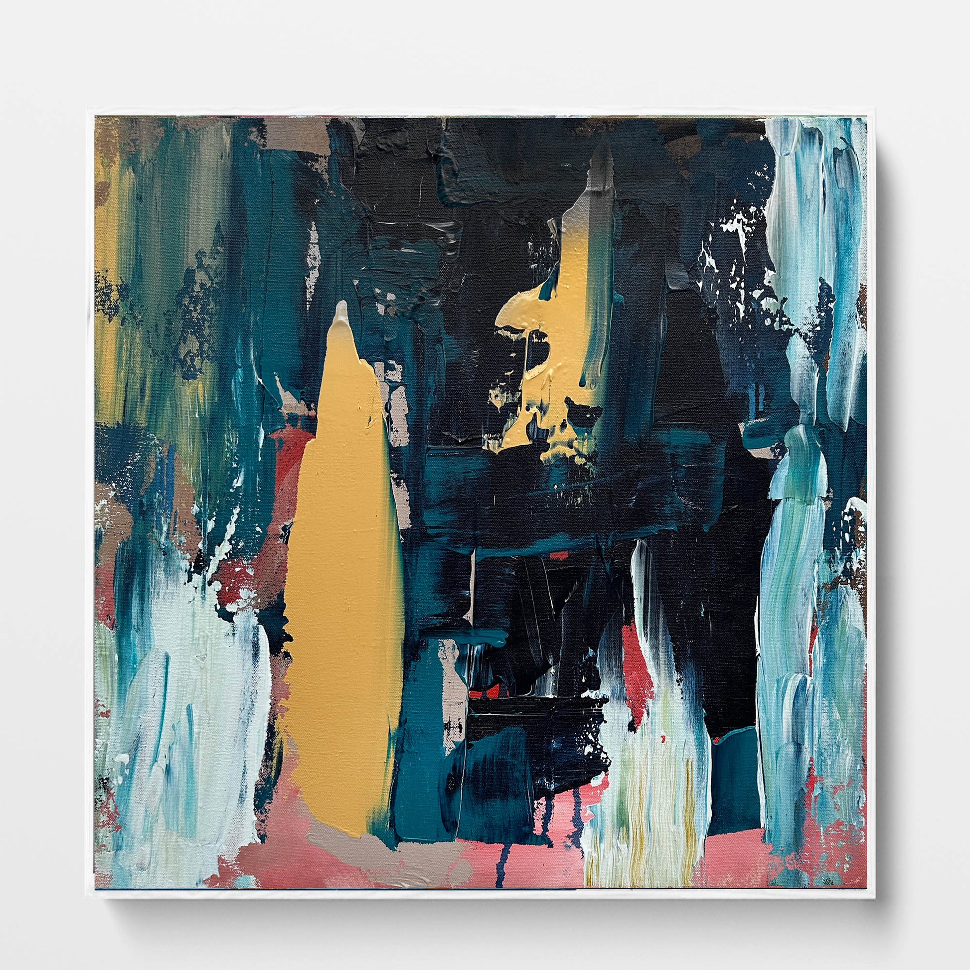 Wanting To Be Free - Original Painting-Abstract House