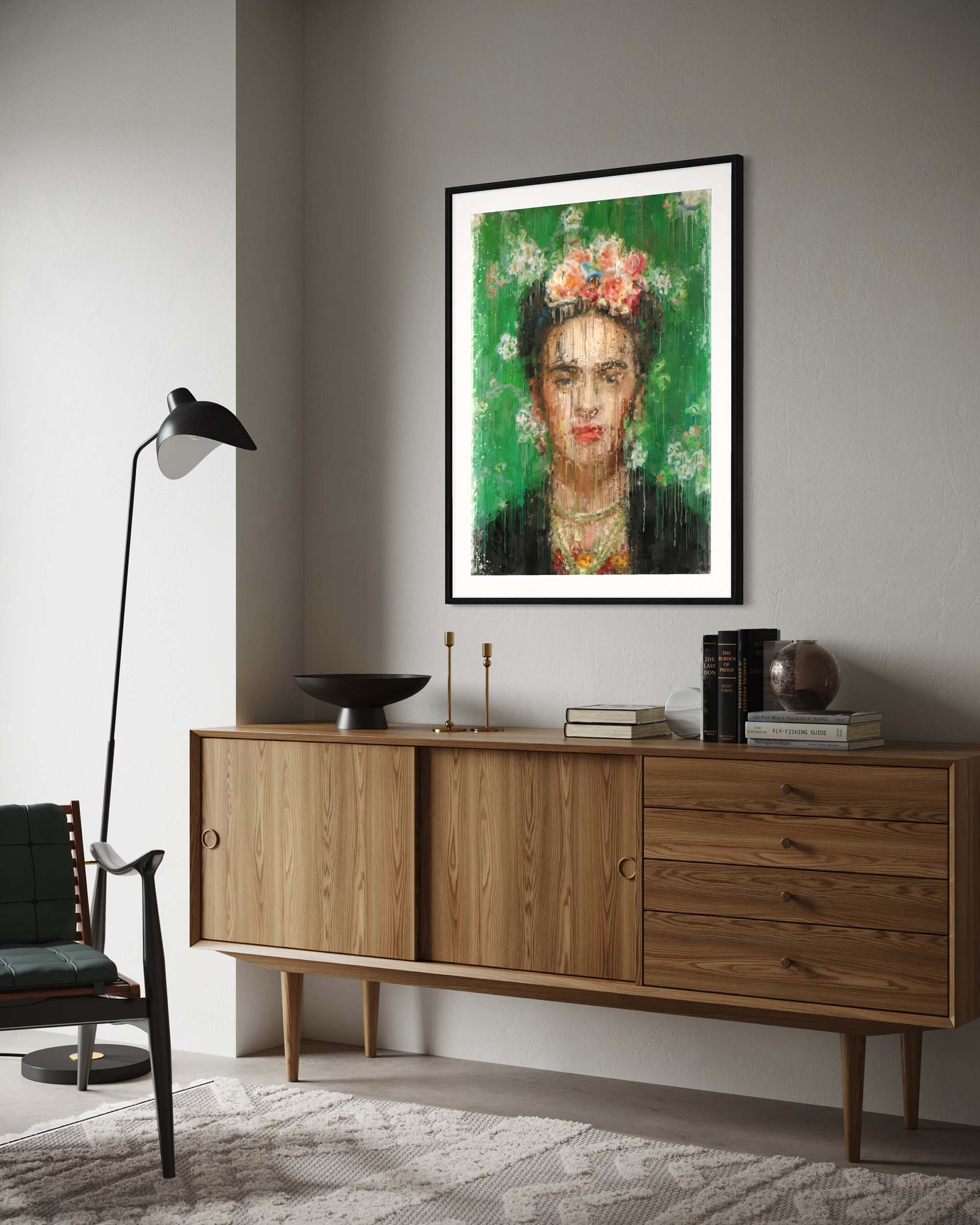 Frida Kahlo Portrait Art Print