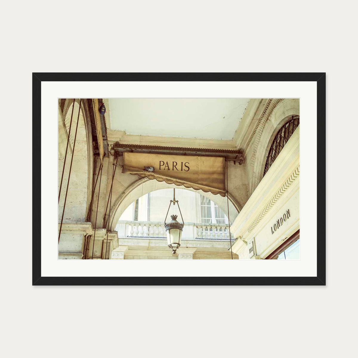 From Paris With Love Poster — 50 x 70 cm — Black Frame