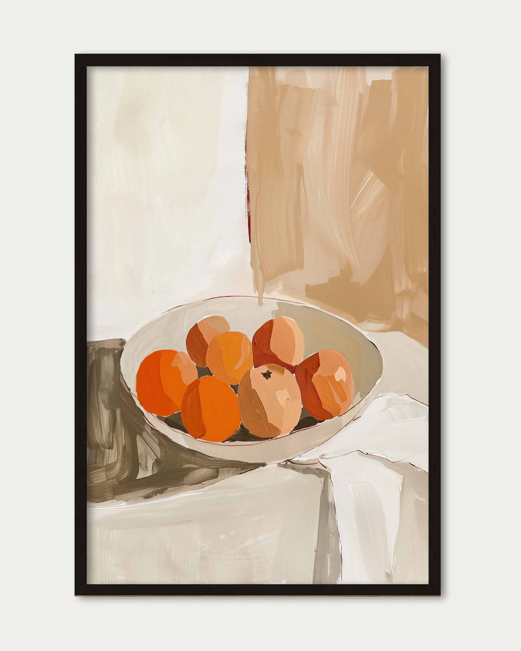 Peach Wall Art Print