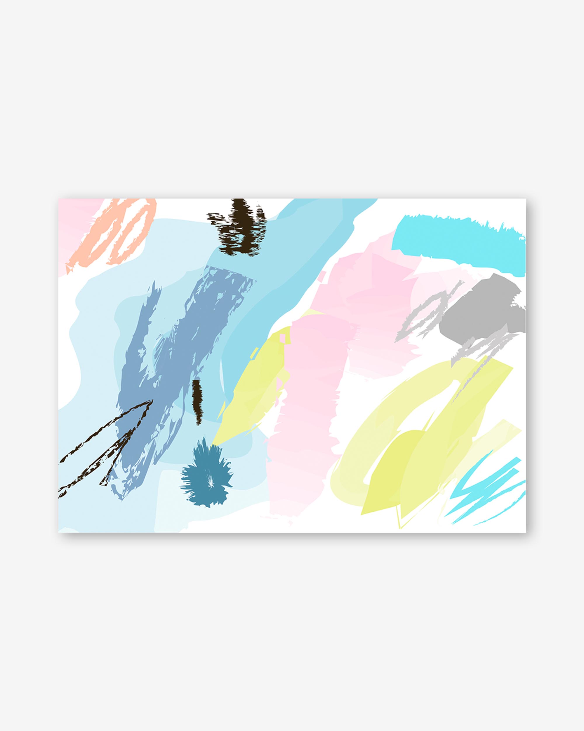 Colourful Illustration Art Print