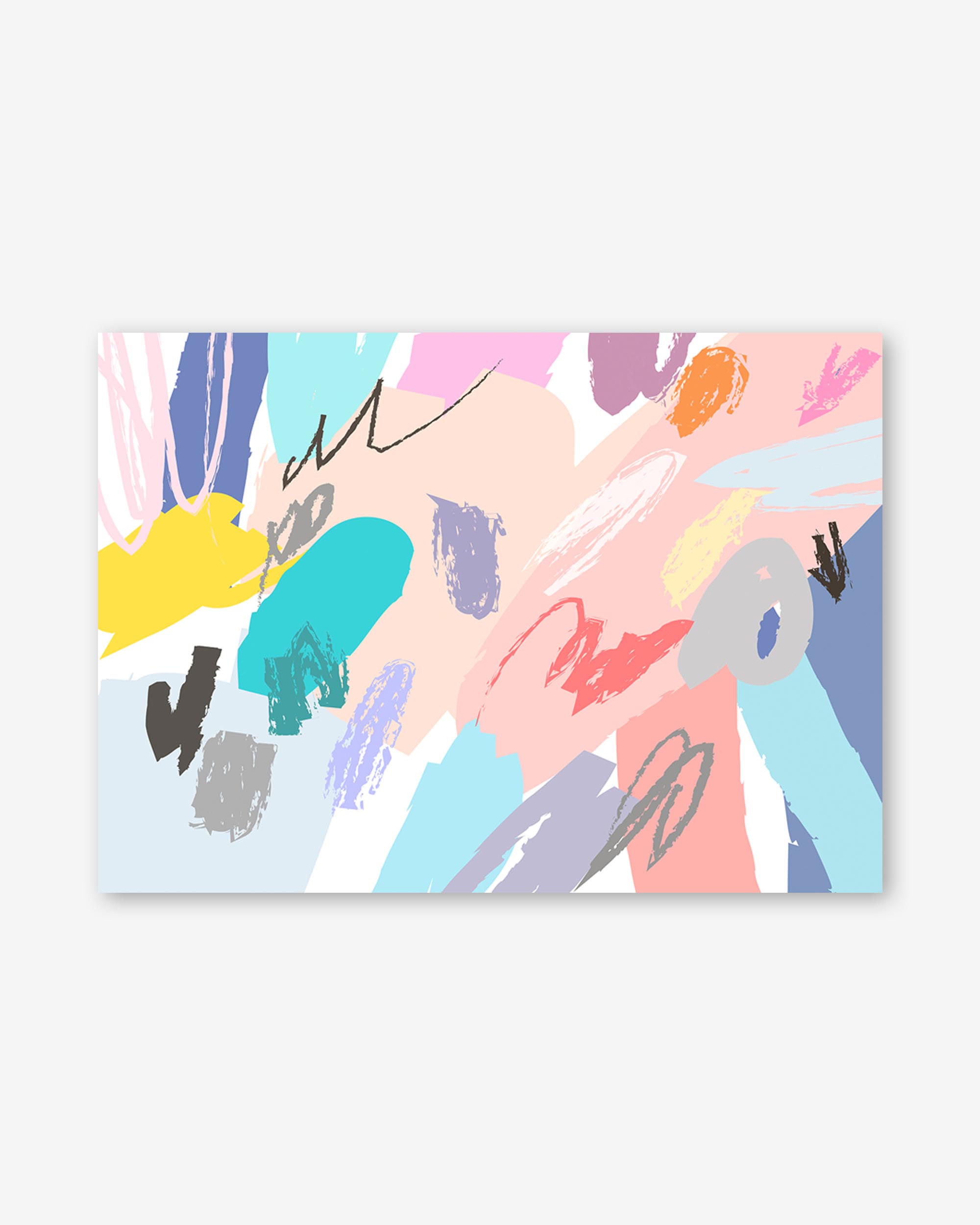 Colourful Illustration II Art Print