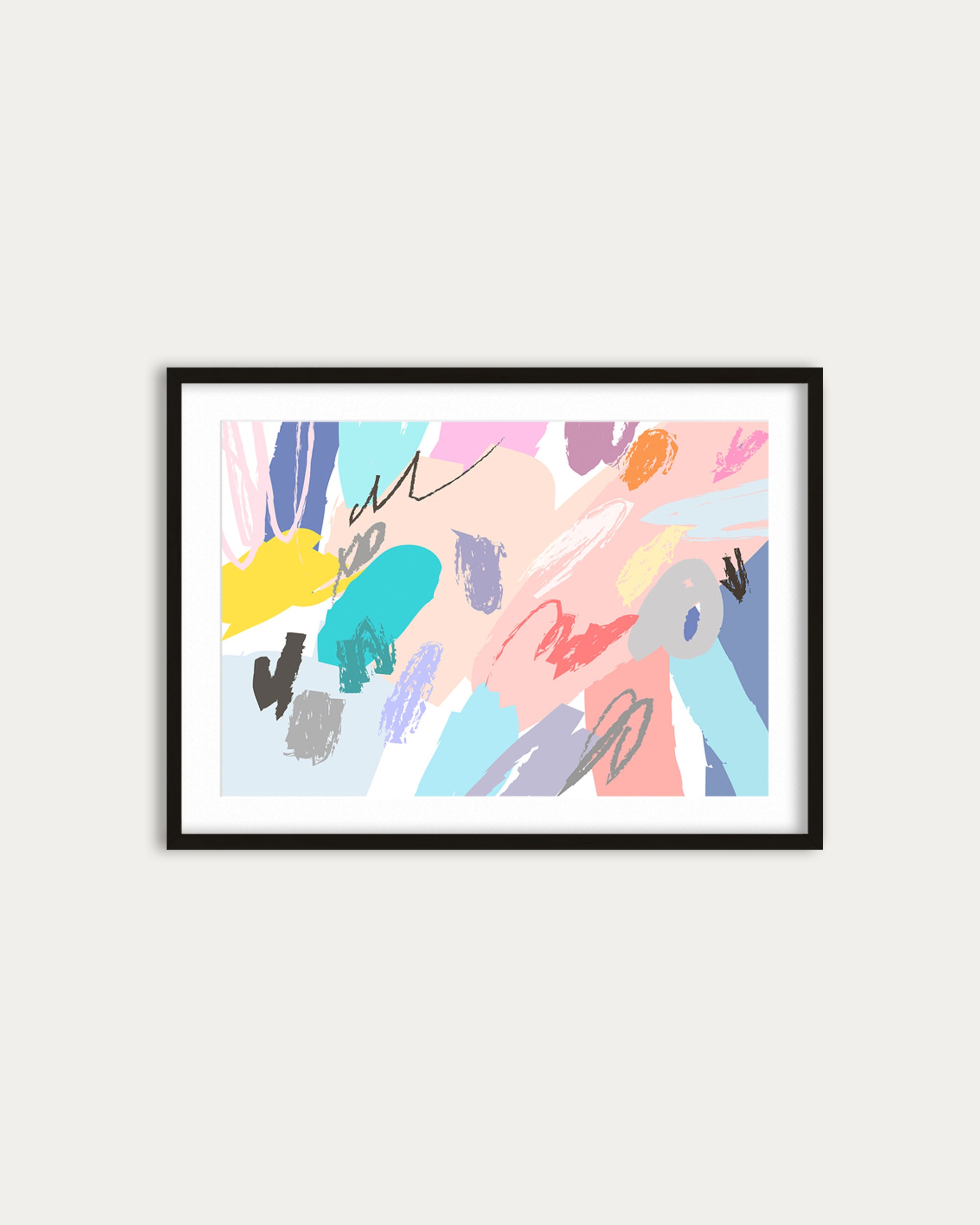 Colourful Illustration II Art Print
